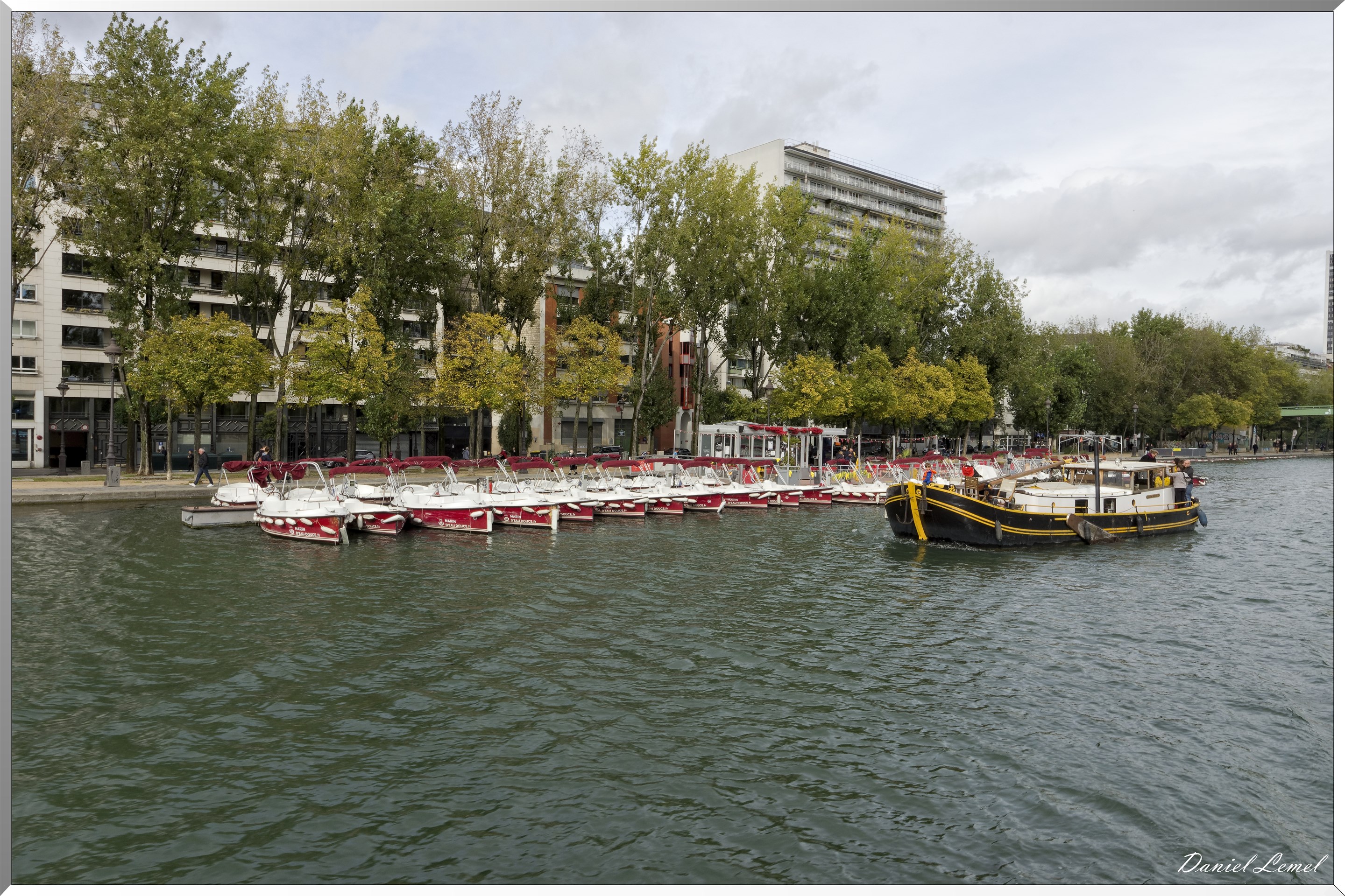 le canal St-Martin et la Seine