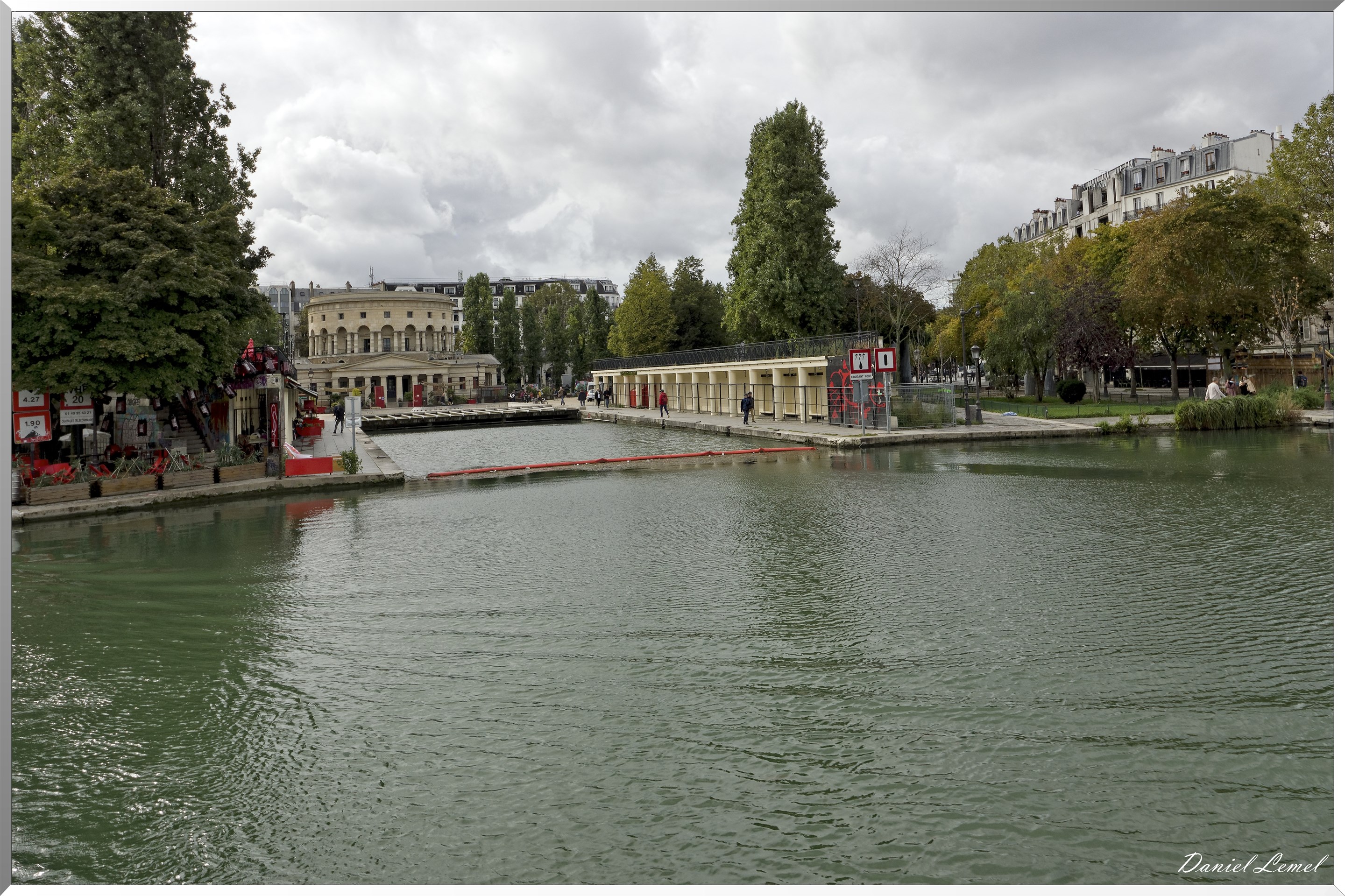 le canal St-Martin et la Seine