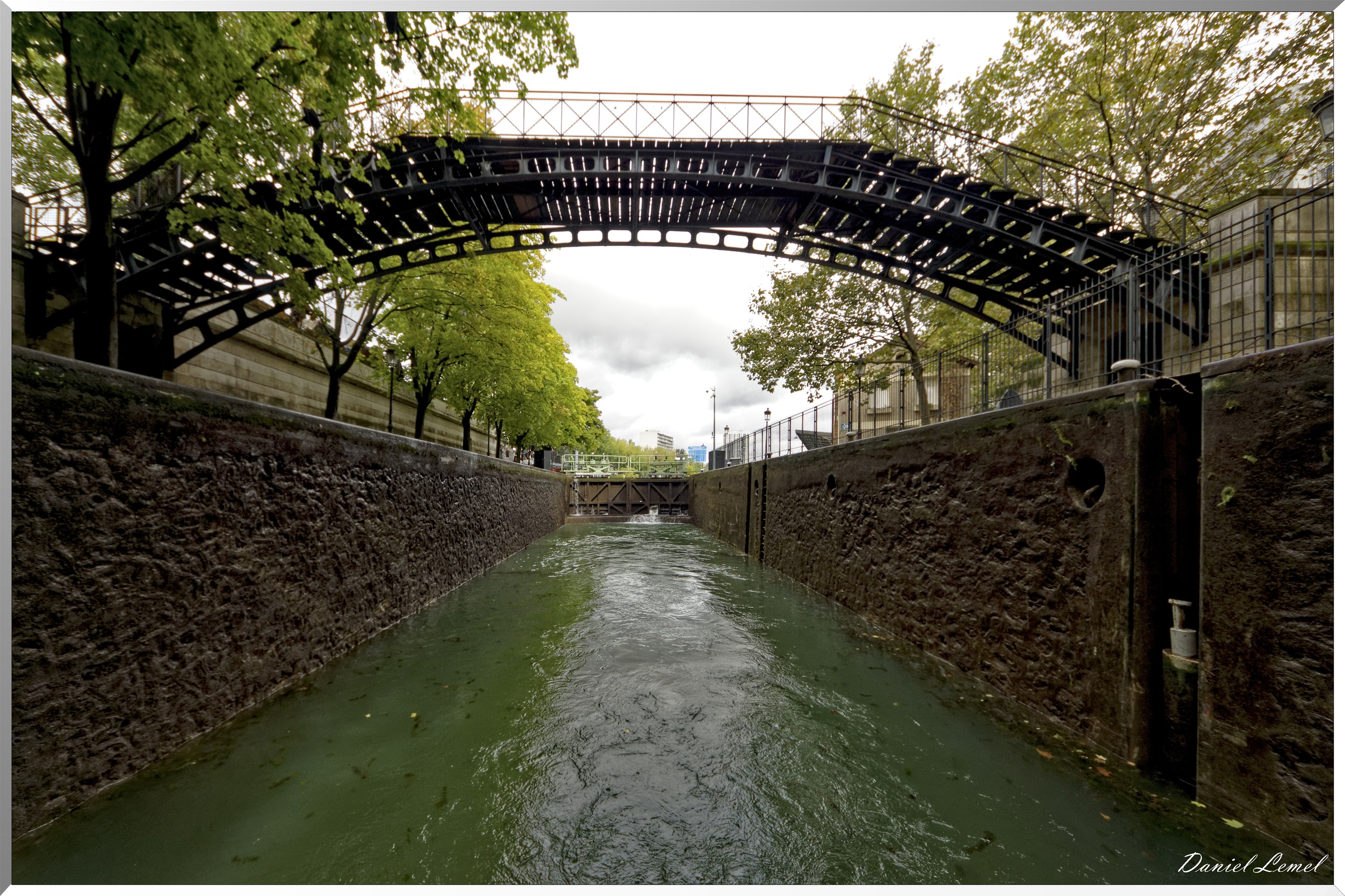 le canal St-Martin et la Seine