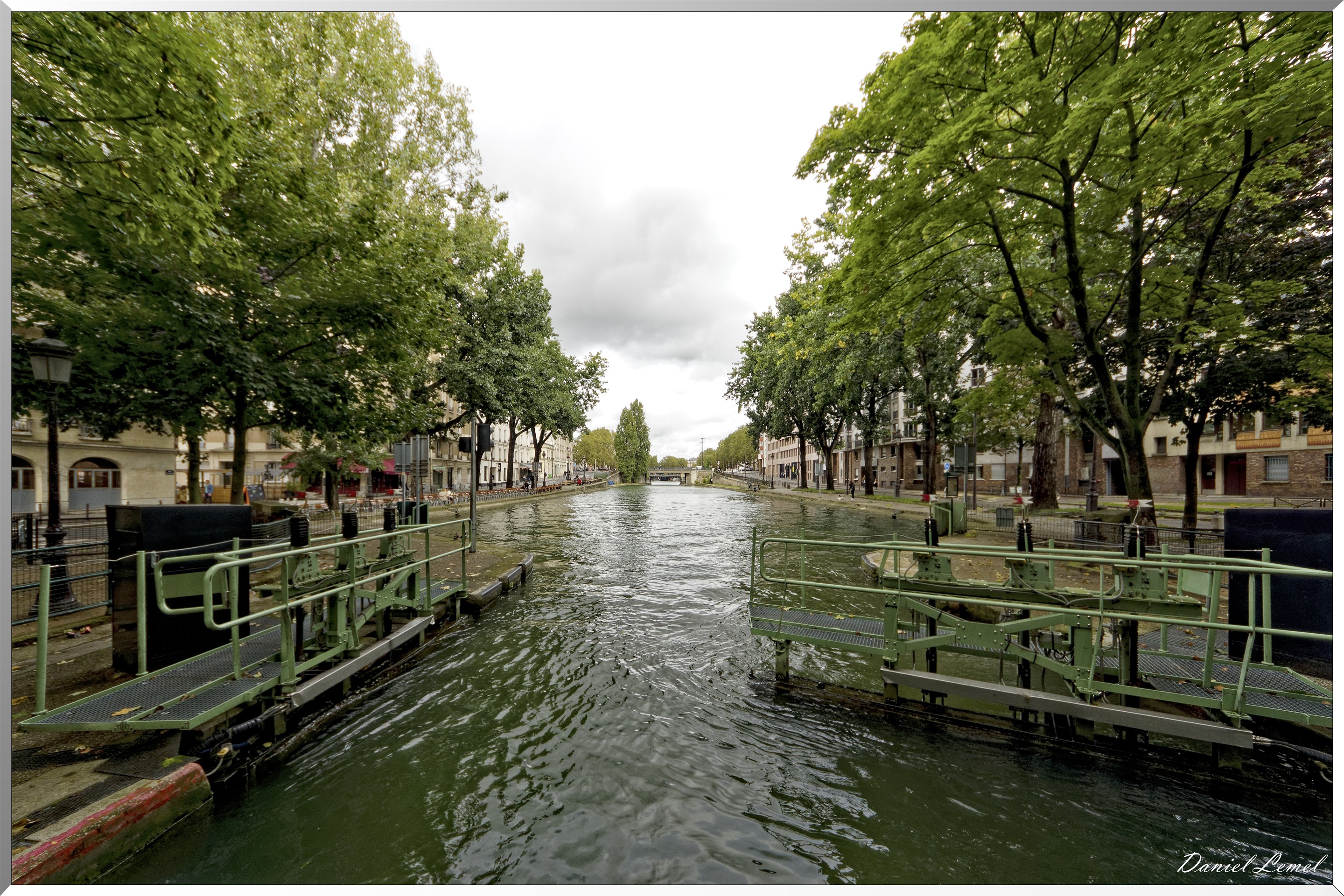 le canal St-Martin et la Seine