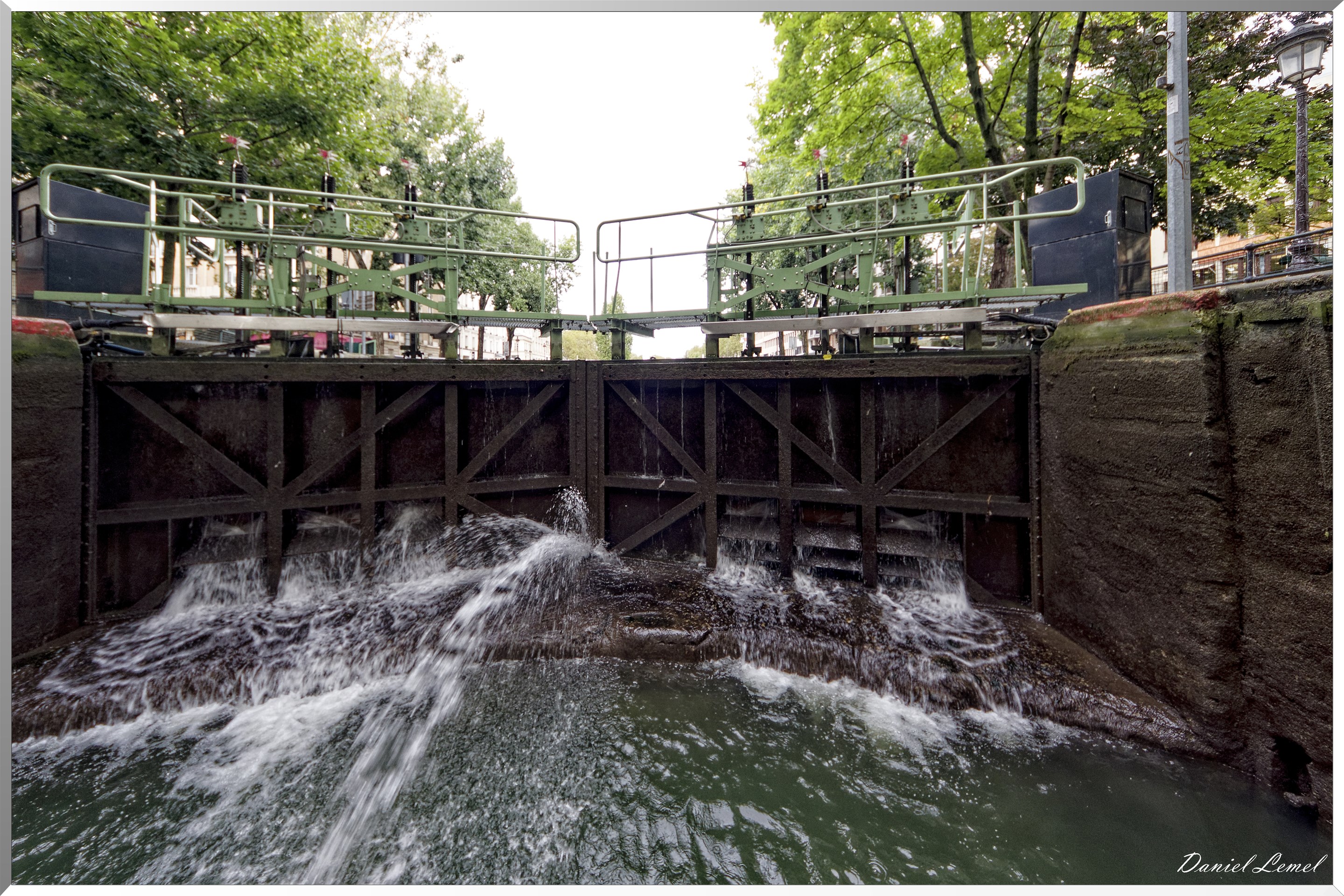 le canal St-Martin et la Seine