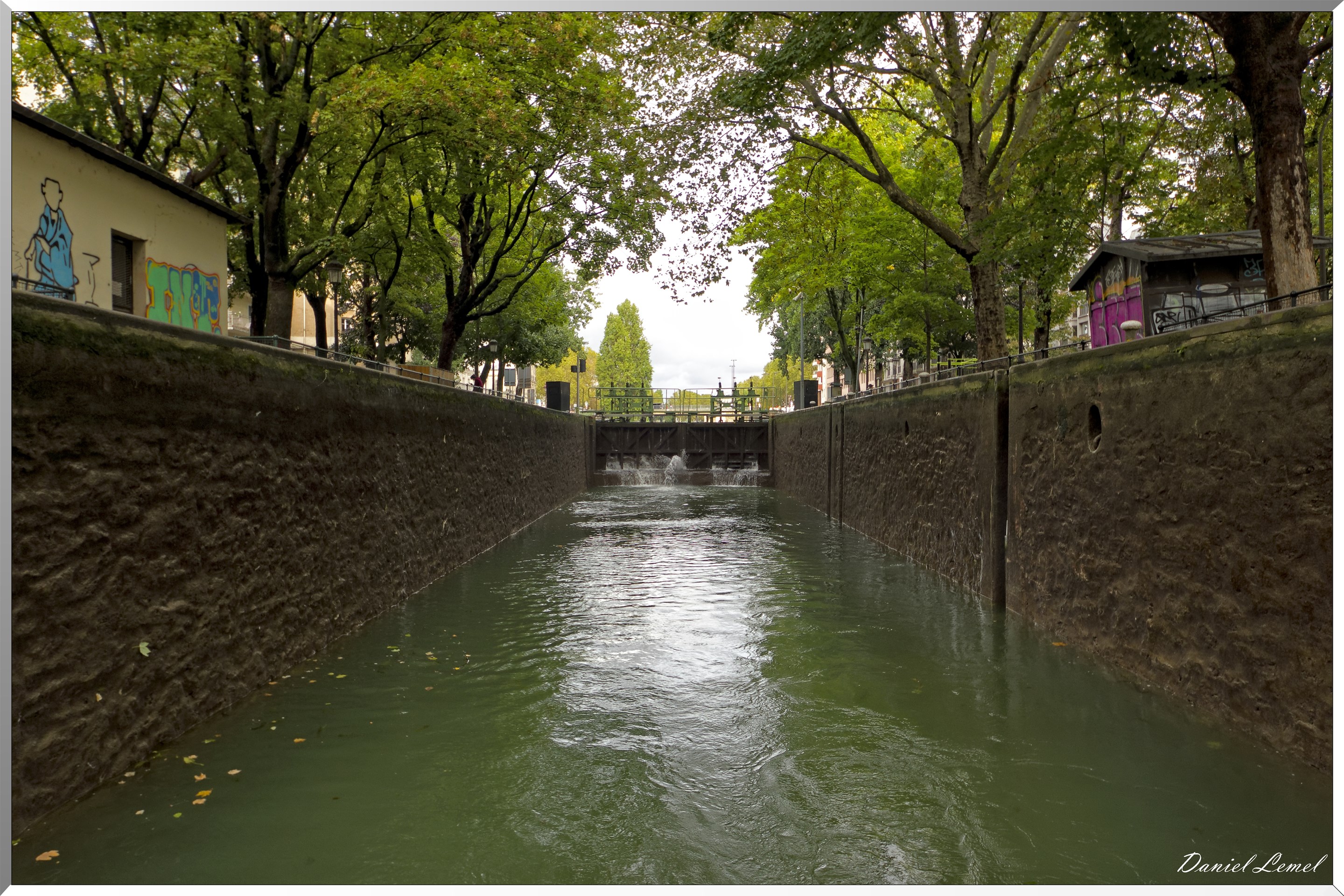 le canal St-Martin et la Seine