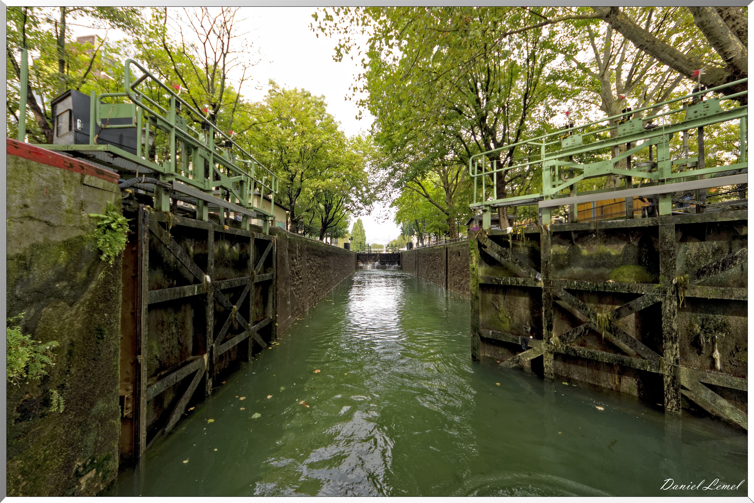 le canal St-Martin et la Seine