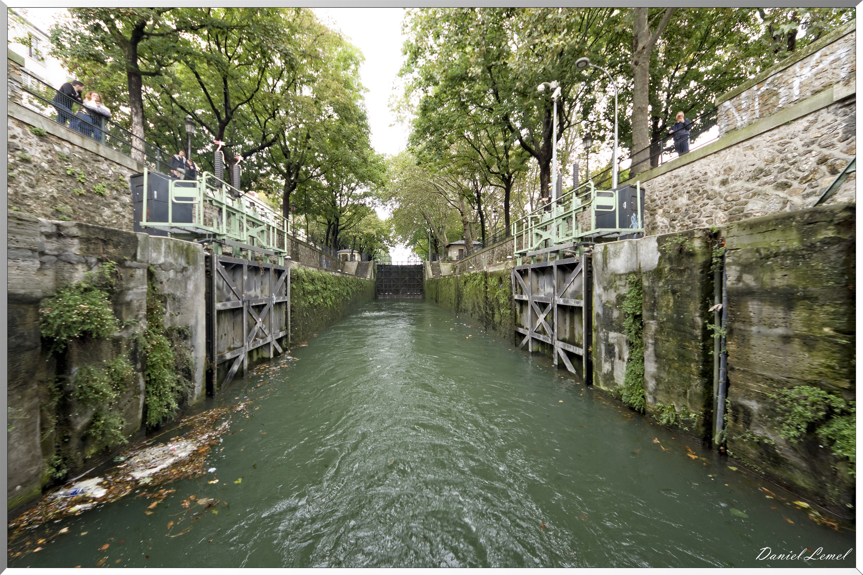 le canal St-Martin et la Seine