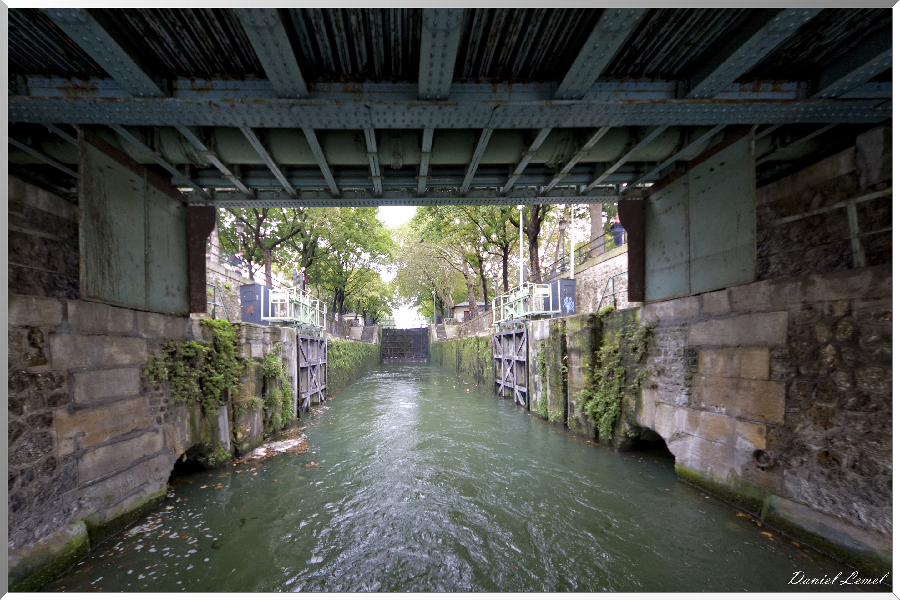 le canal St-Martin et la Seine