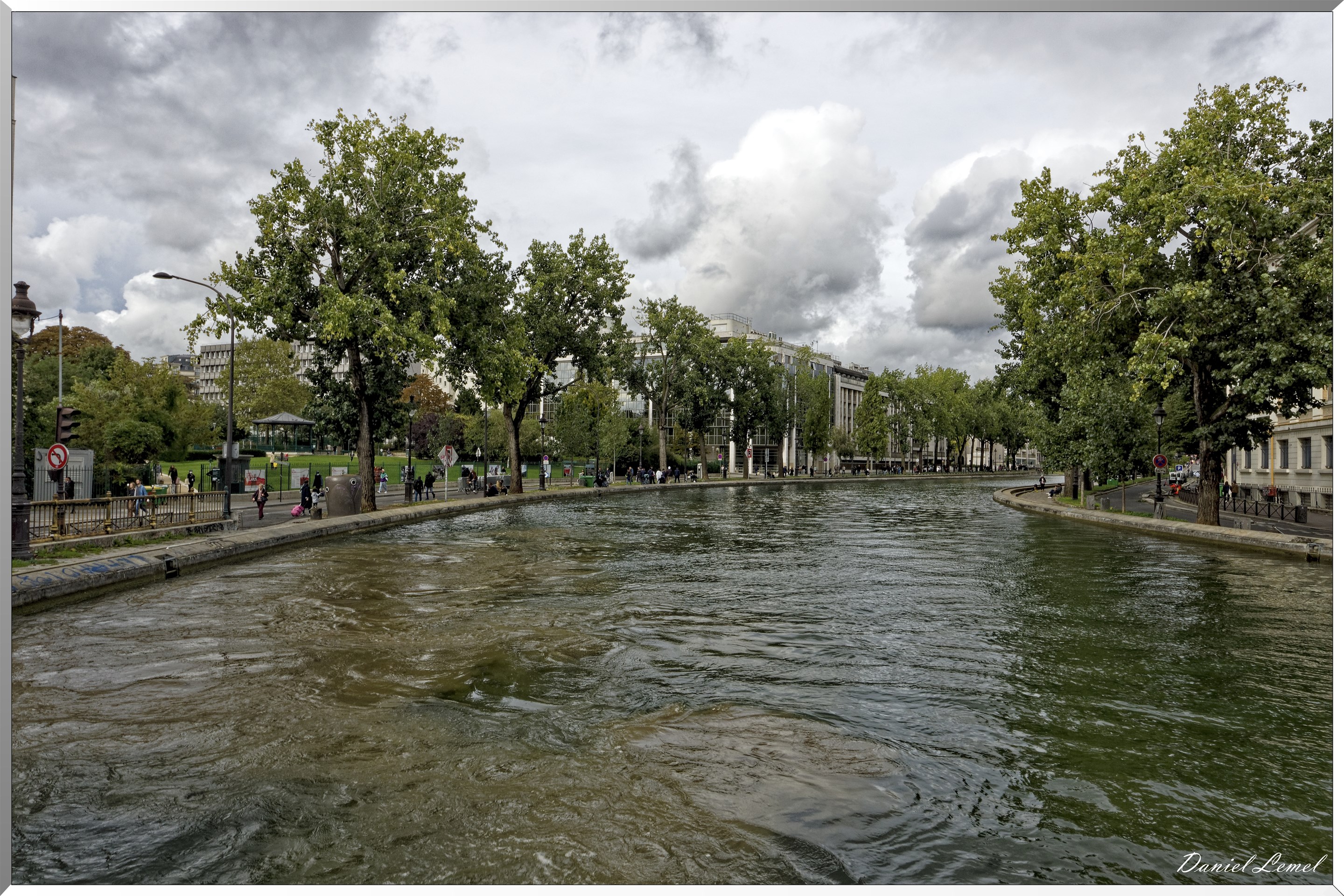 le canal St-Martin et la Seine