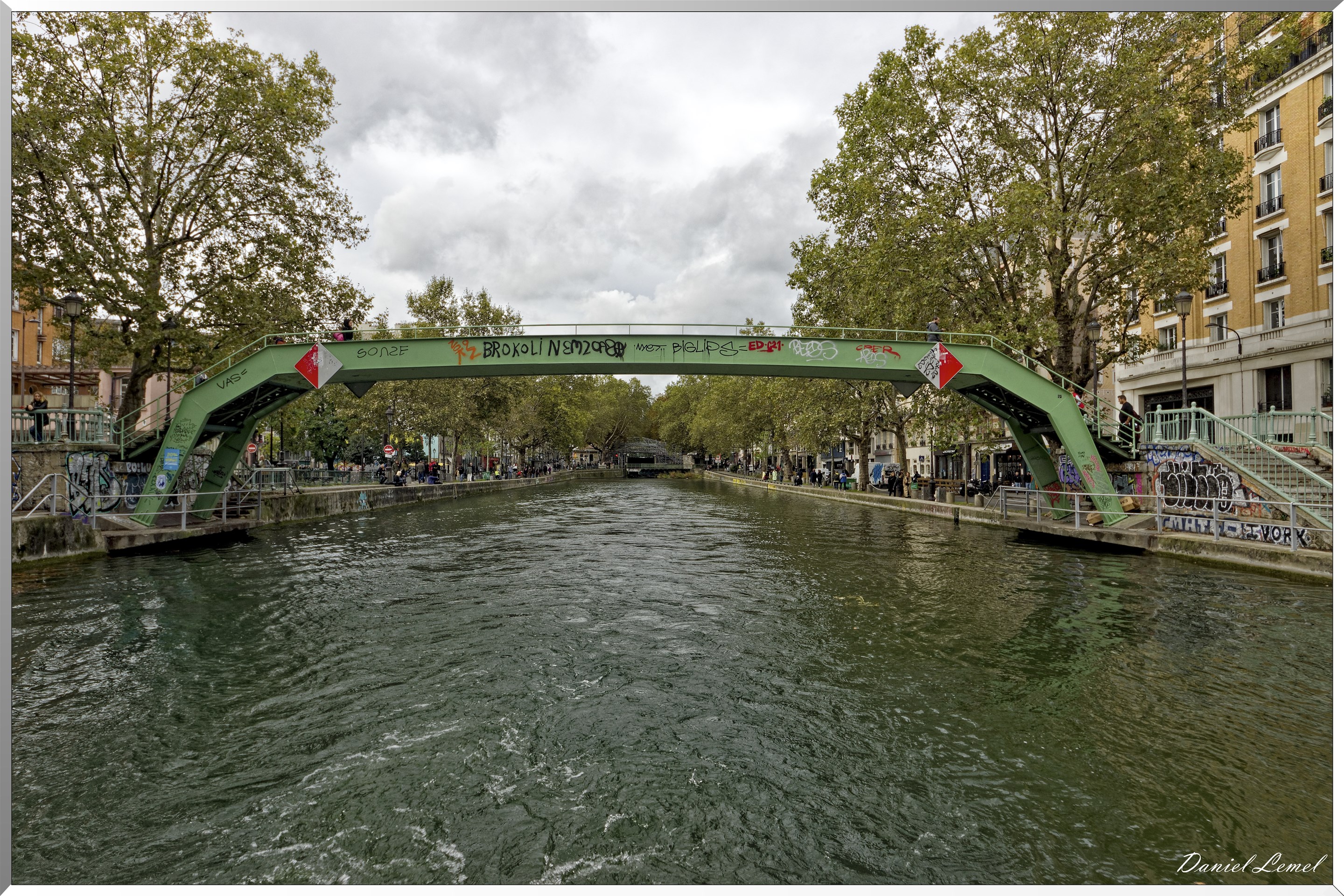 le canal St-Martin et la Seine