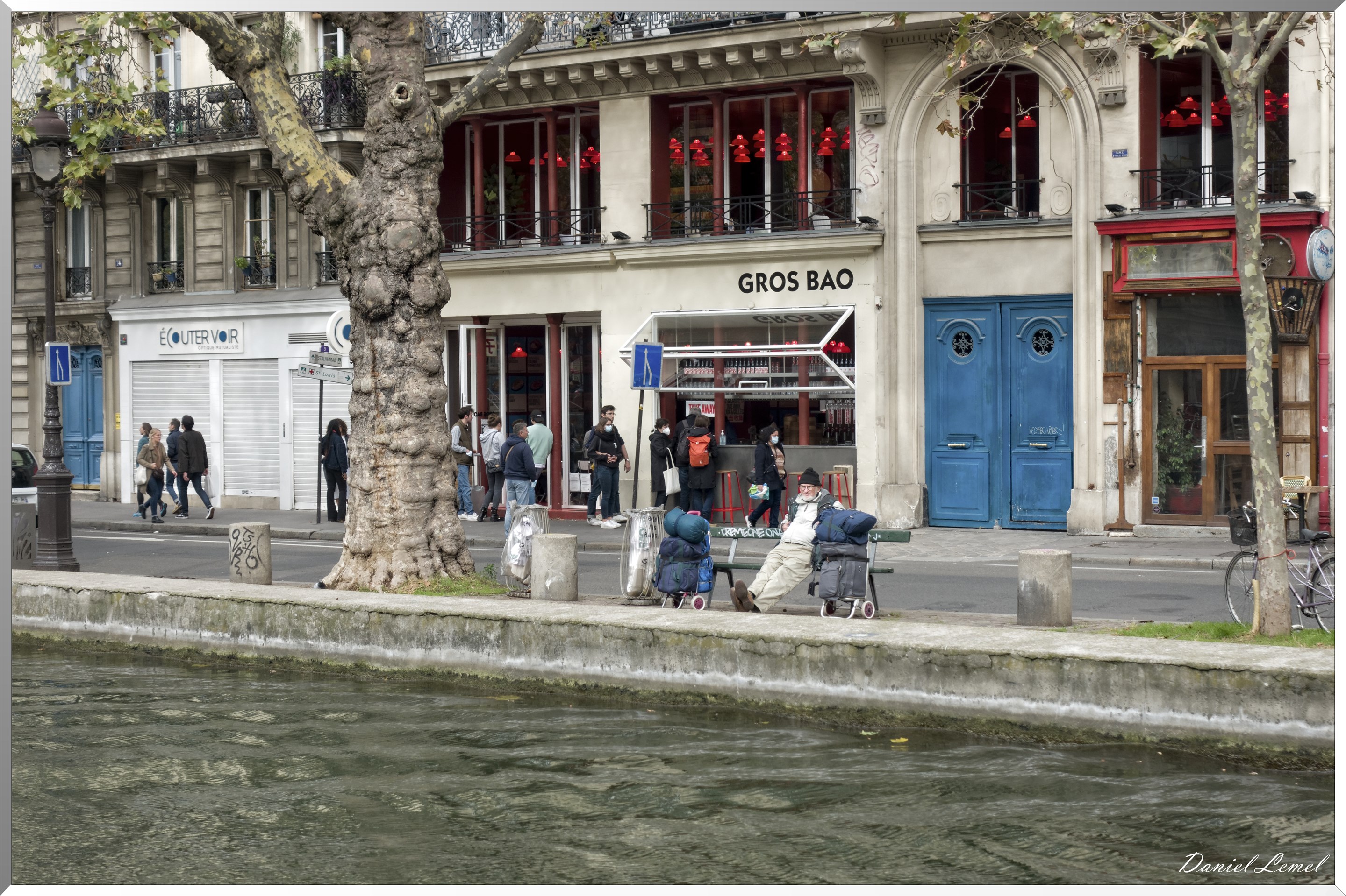 le canal St-Martin et la Seine
