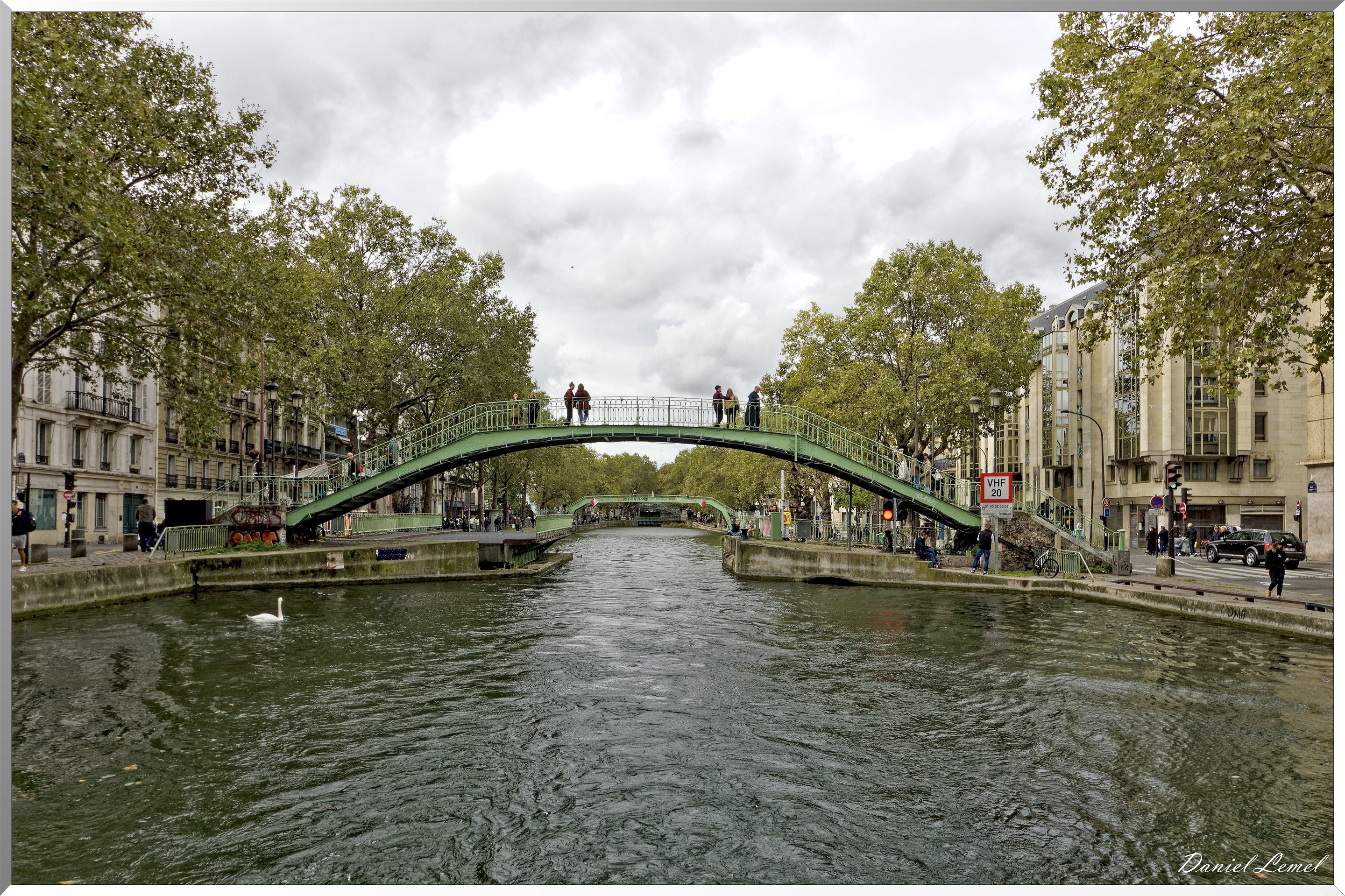 le canal St-Martin et la Seine