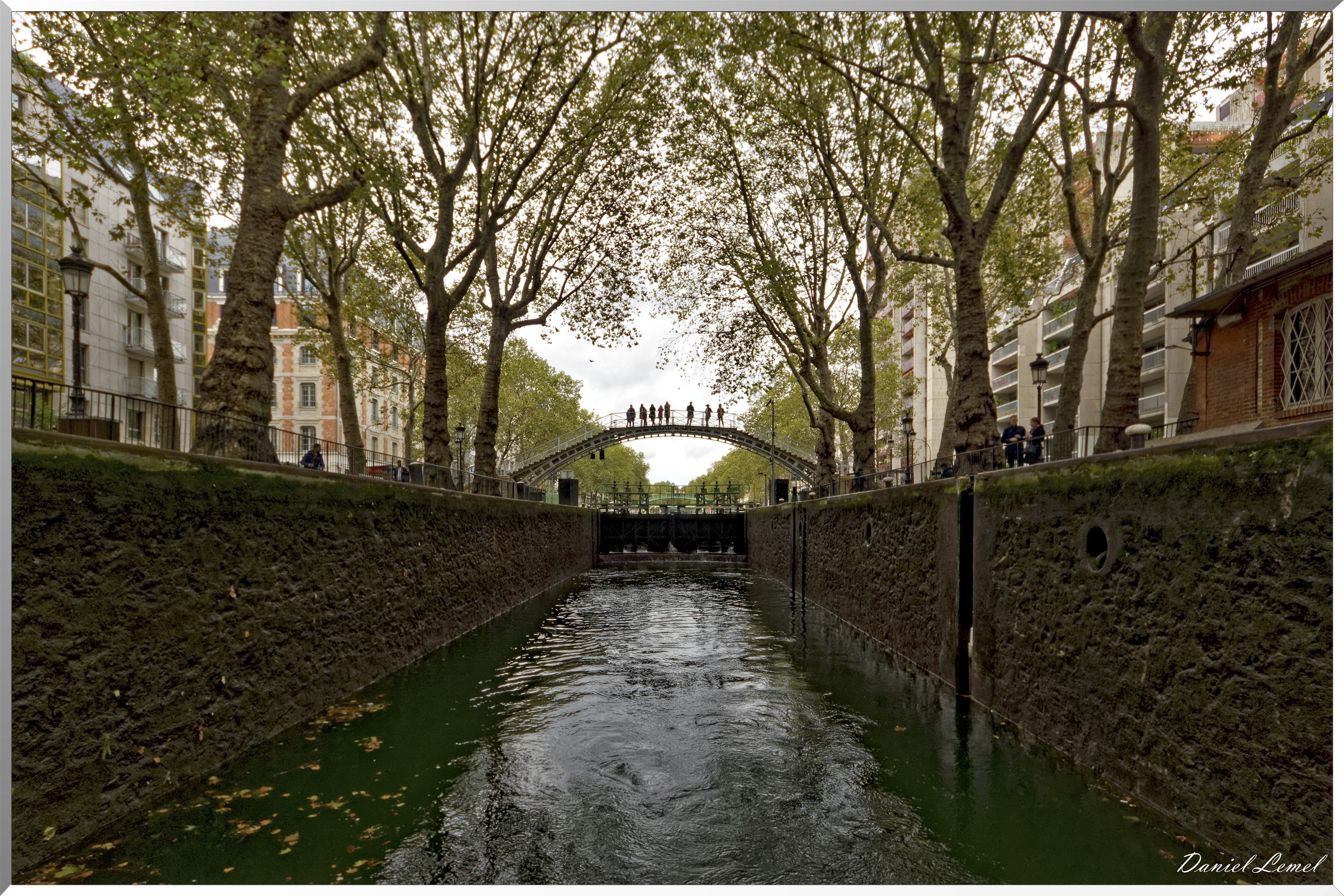 le canal St-Martin et la Seine