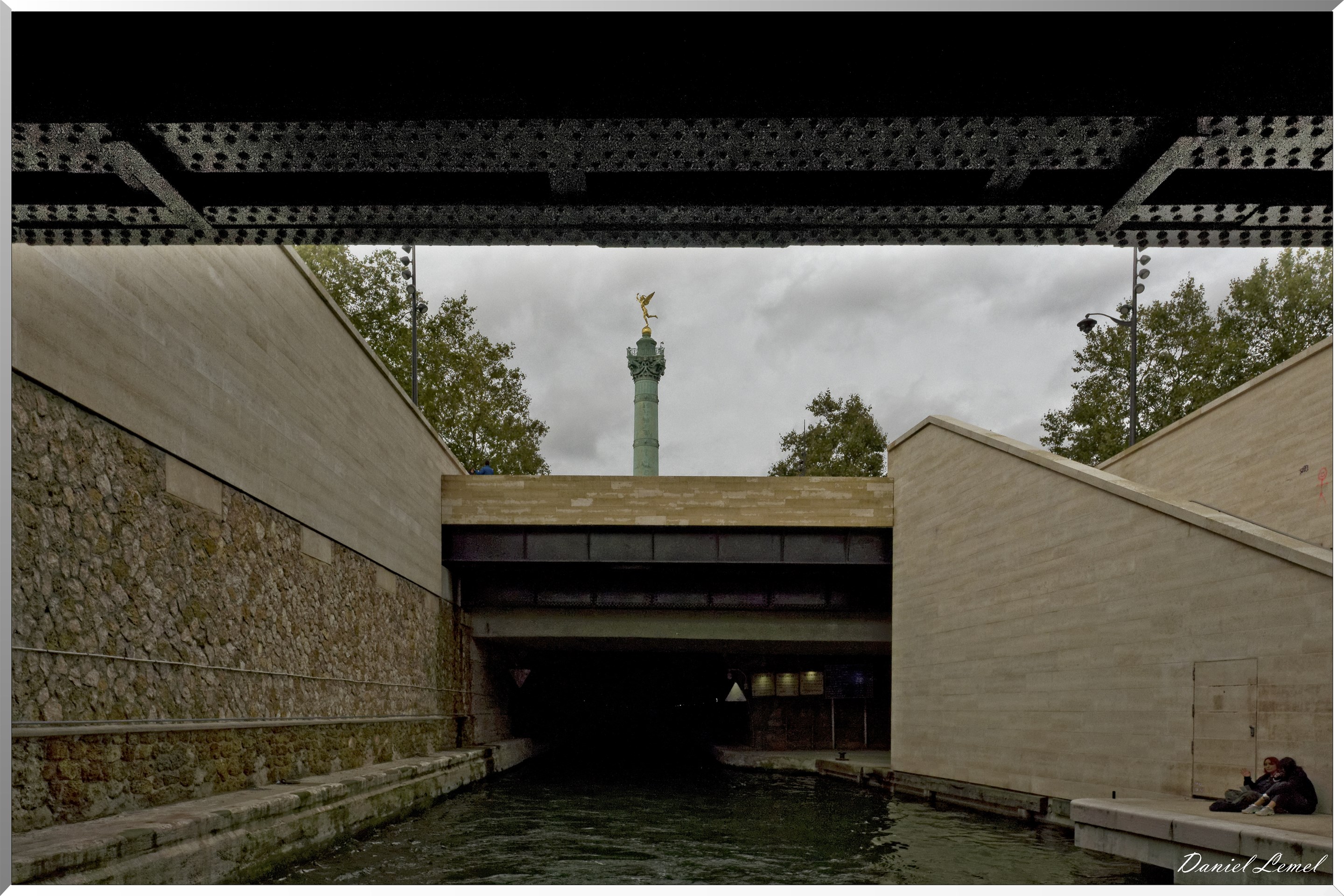 le canal St-Martin et la Seine