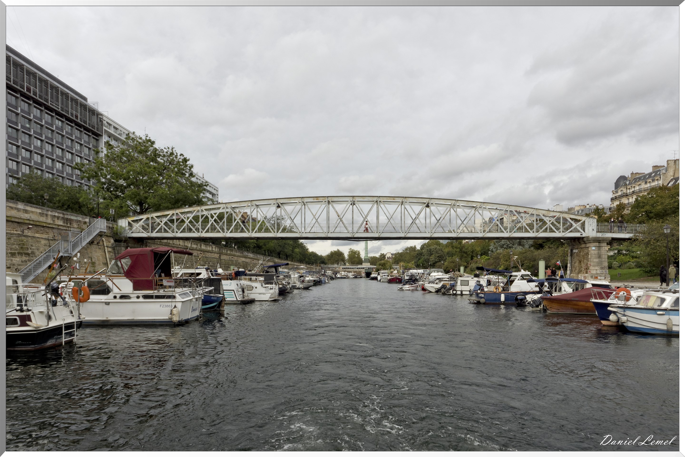 le canal St-Martin et la Seine
