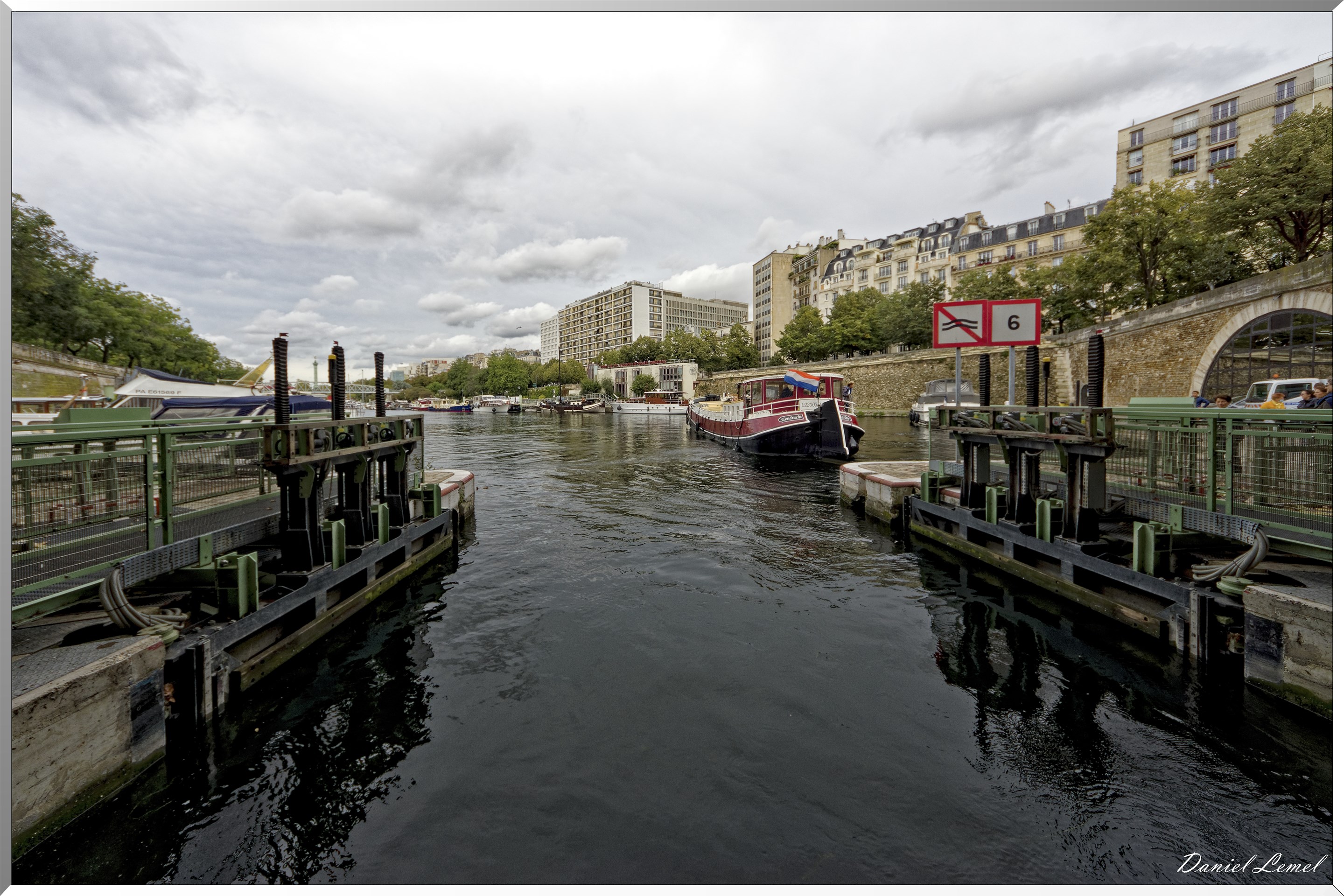 le canal St-Martin et la Seine