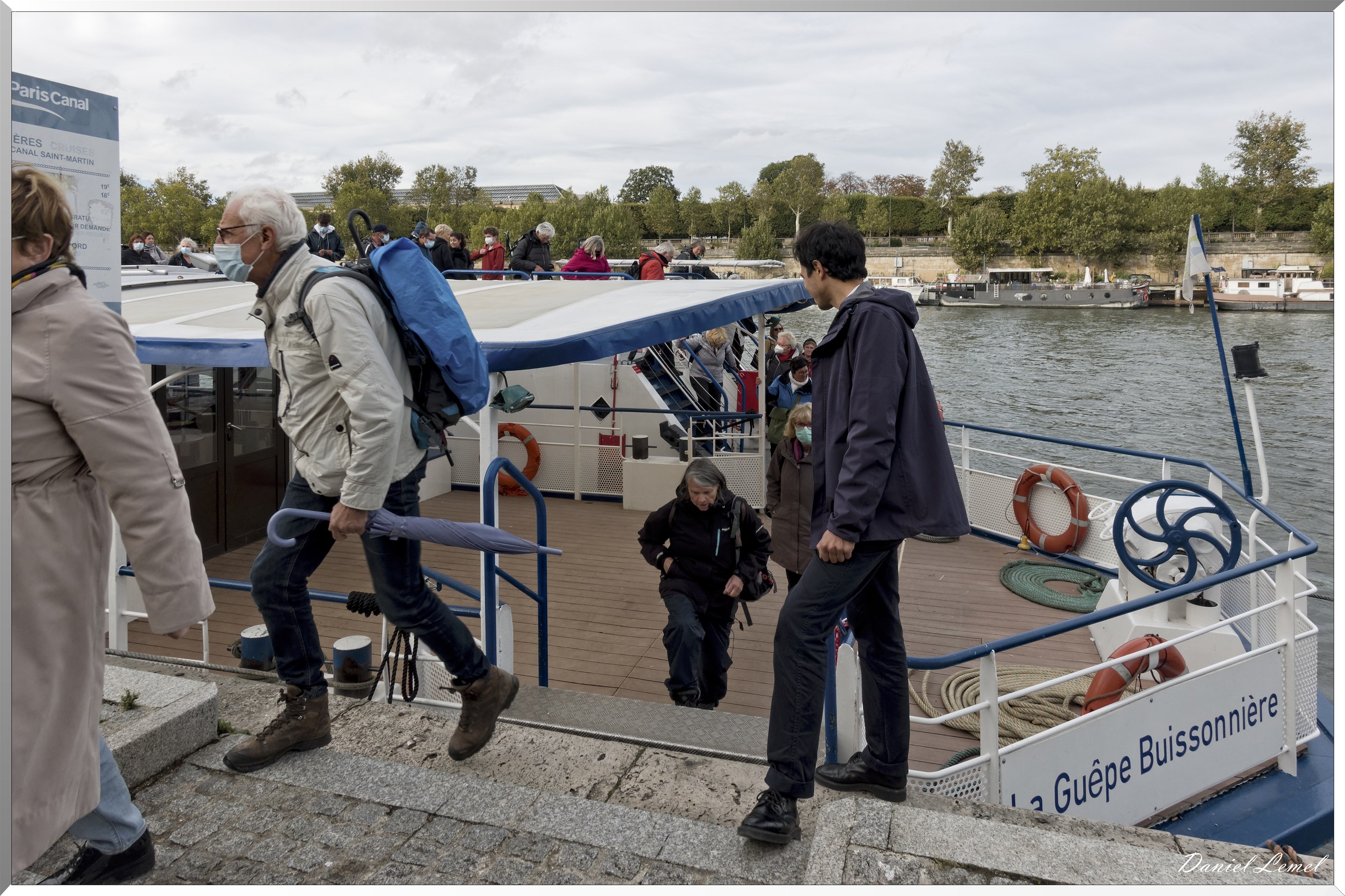 le canal St-Martin et la Seine