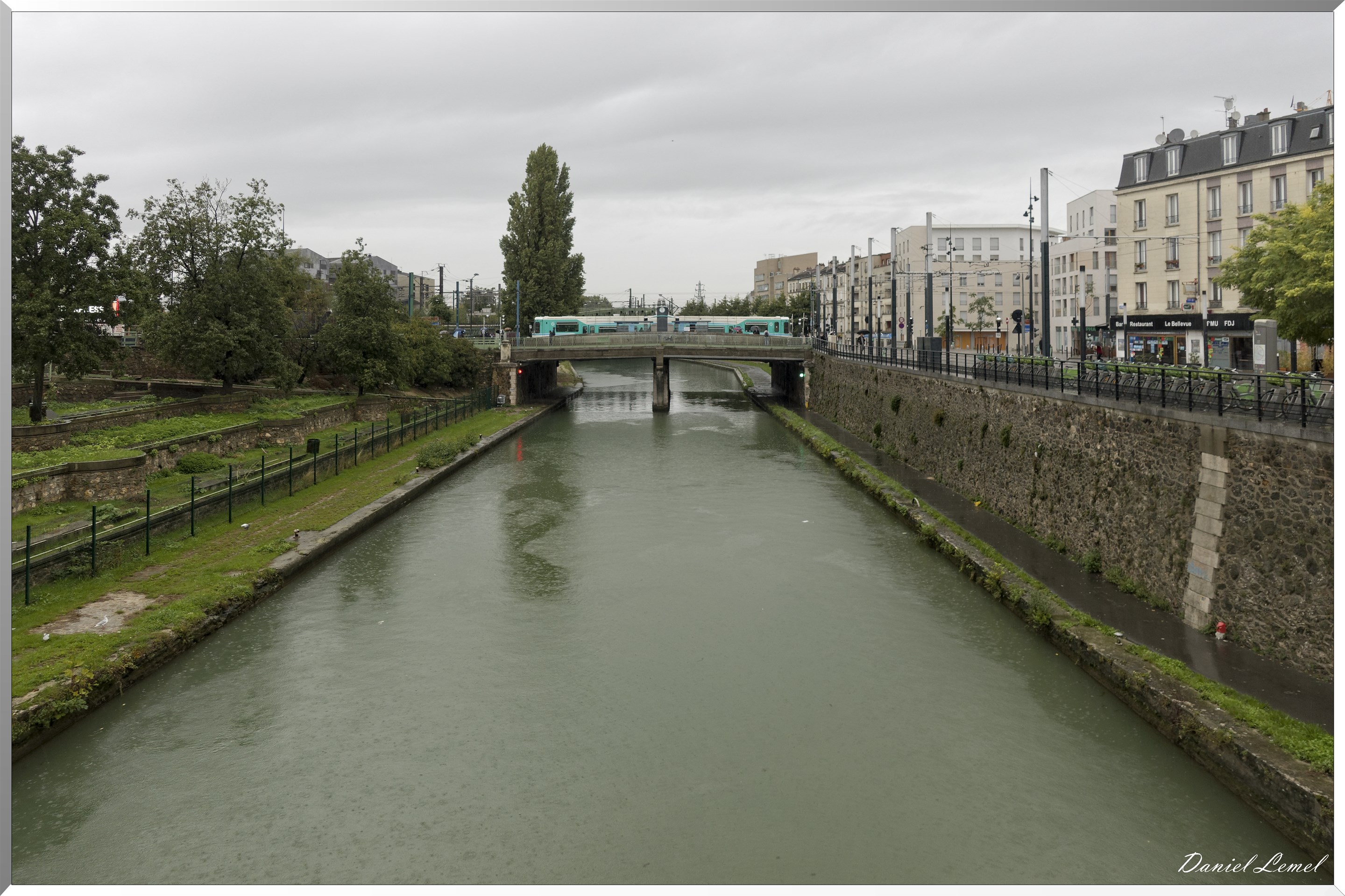 Paris- Le canal St-Denis, le canal St-Martin