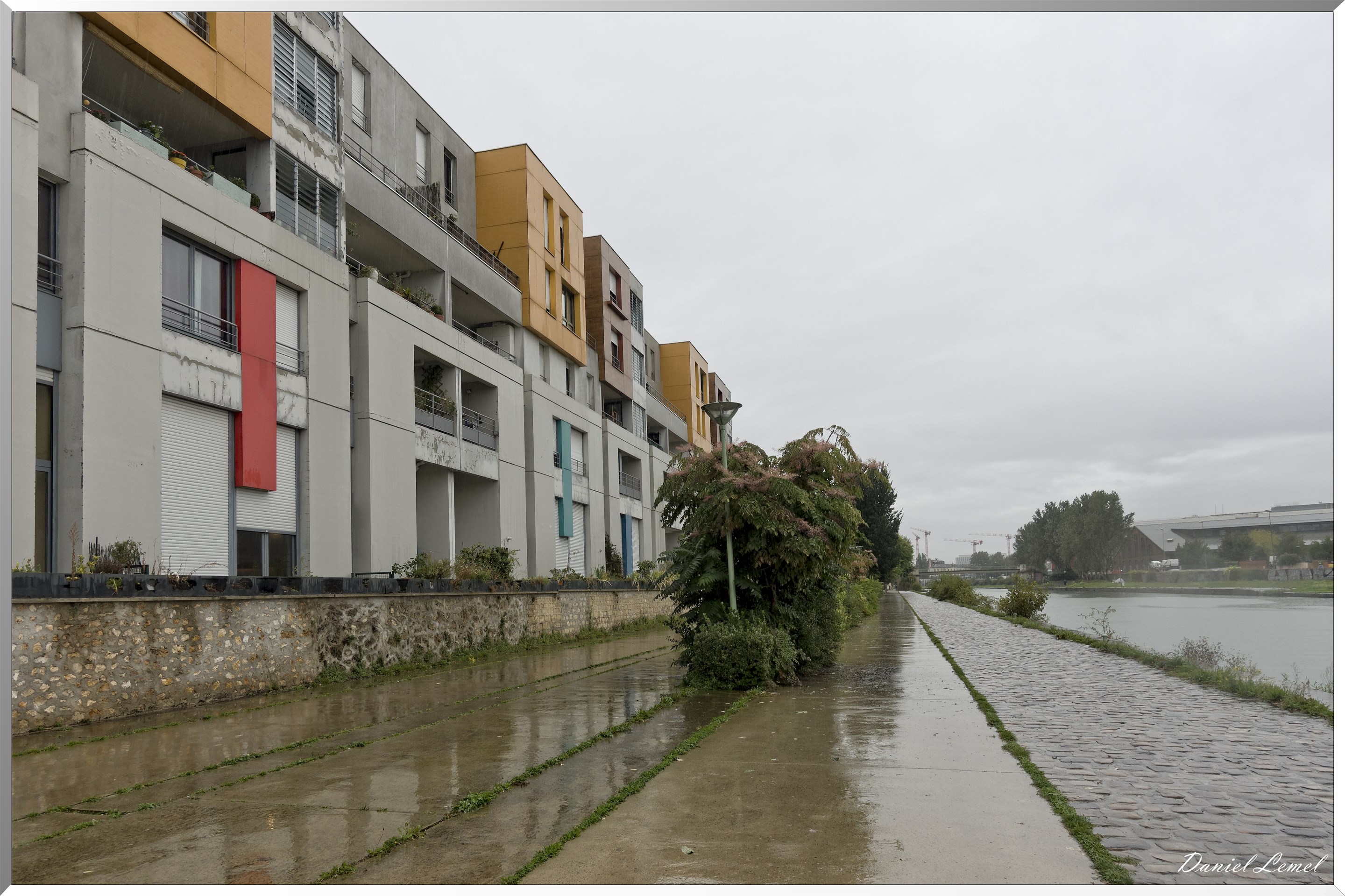 Paris- Le canal St-Denis, le canal St-Martin