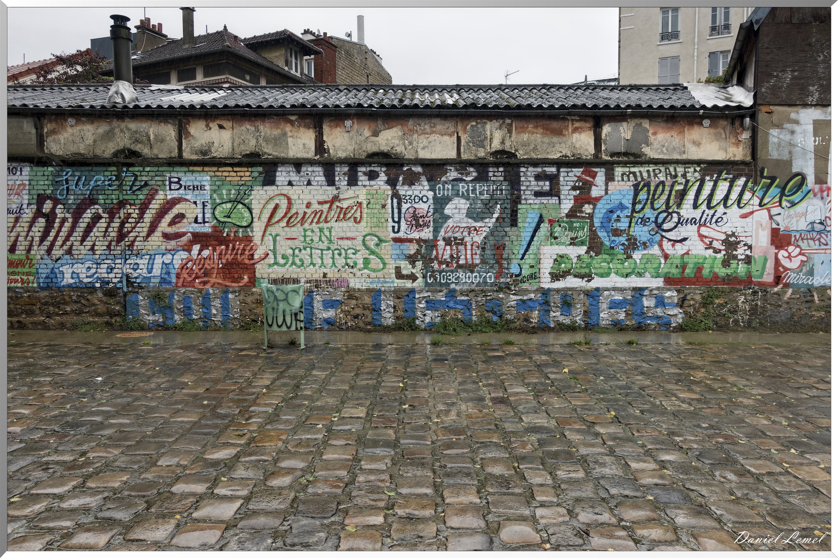 Paris- Le canal St-Denis, le canal St-Martin
