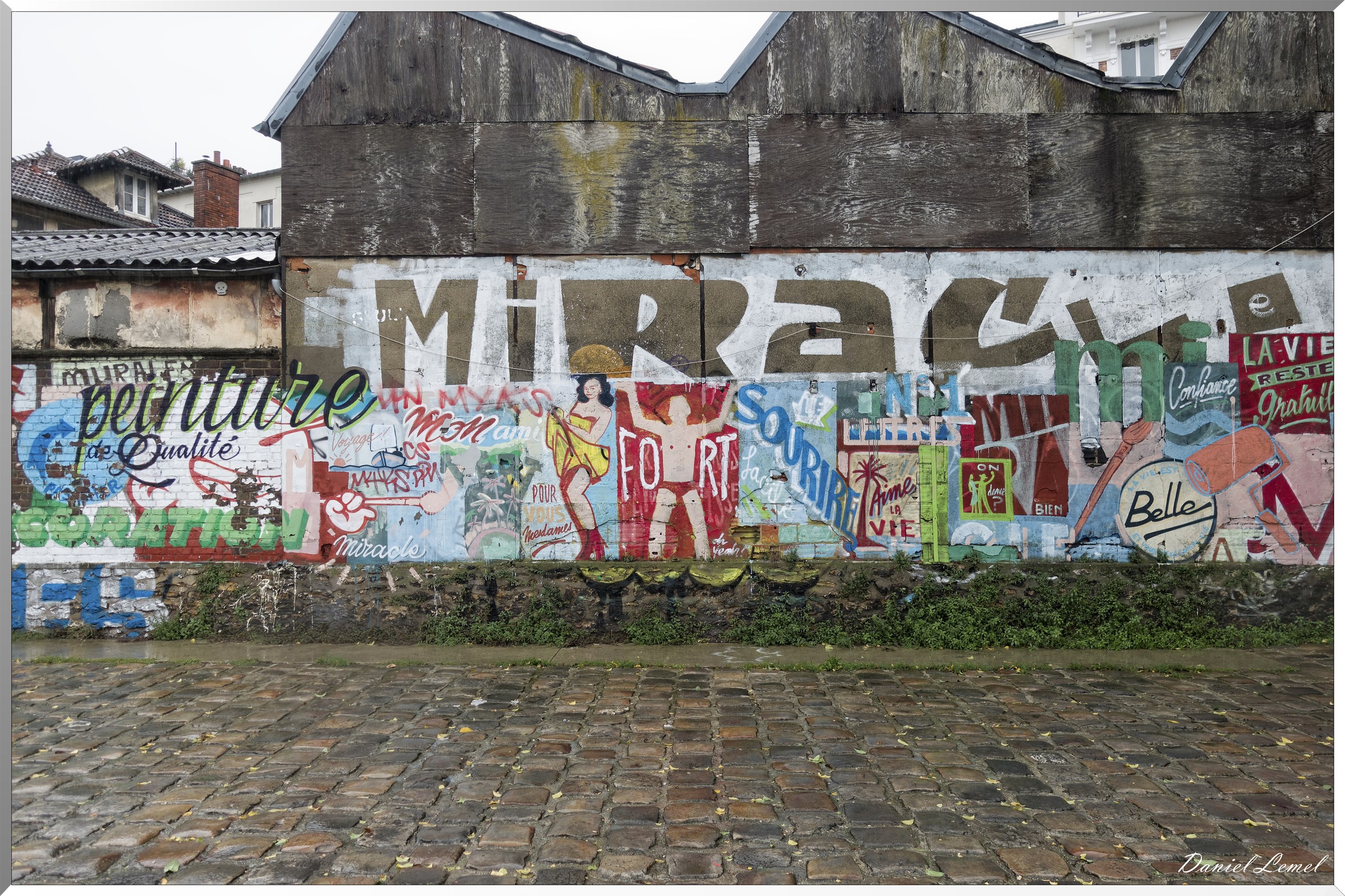 Paris- Le canal St-Denis, le canal St-Martin