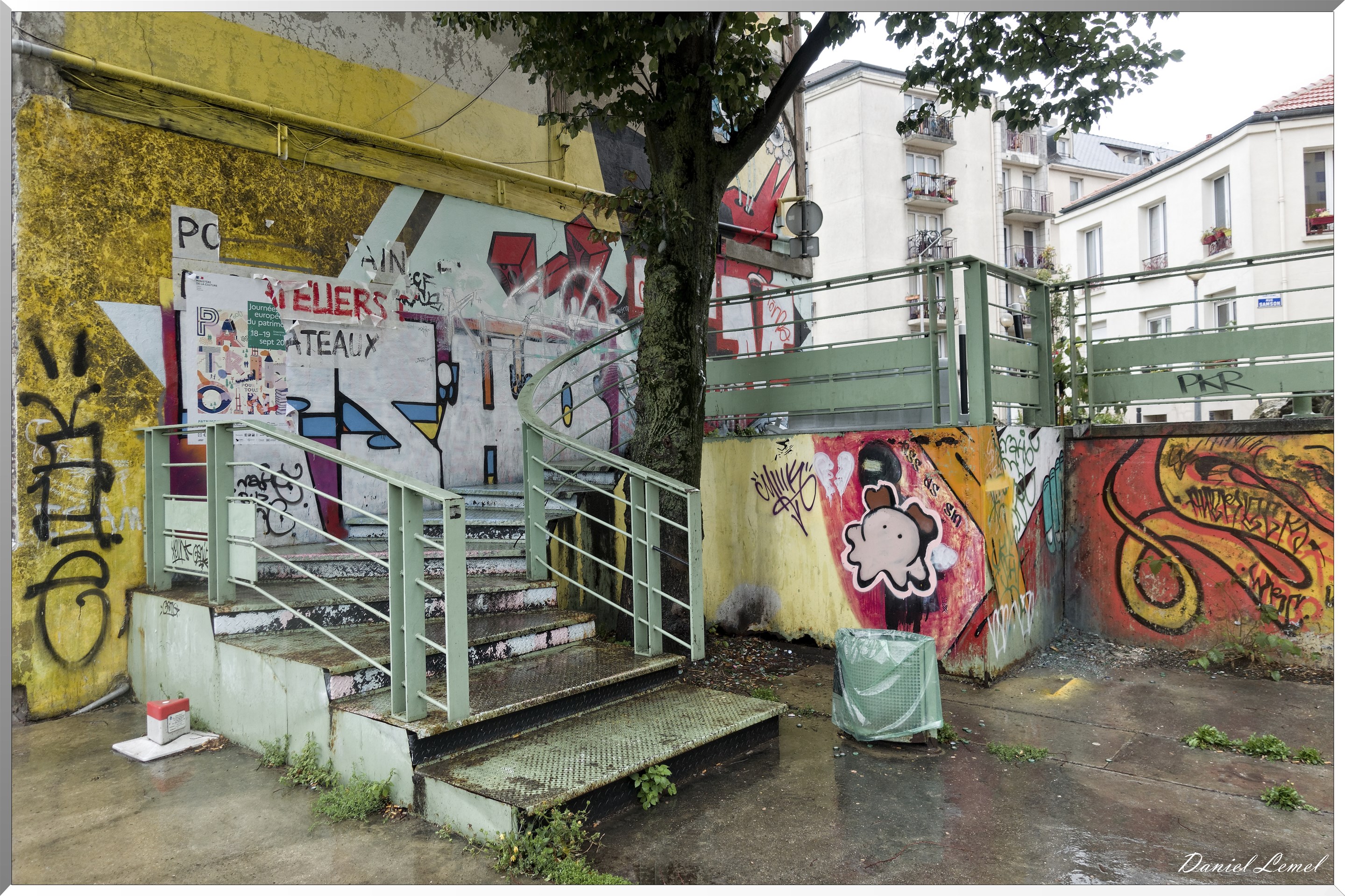 Paris- Le canal St-Denis, le canal St-Martin