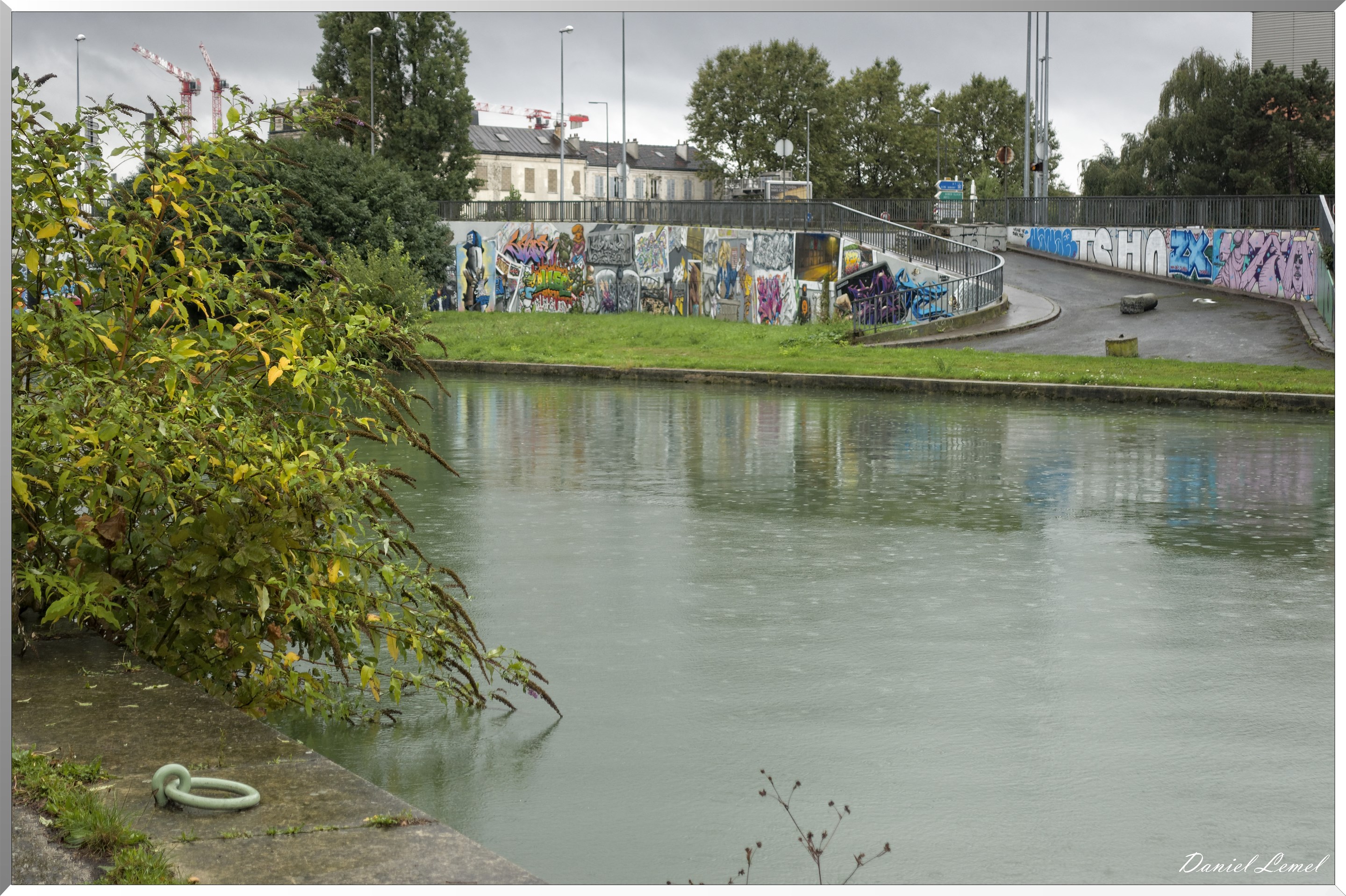 Paris- Le canal St-Denis, le canal St-Martin