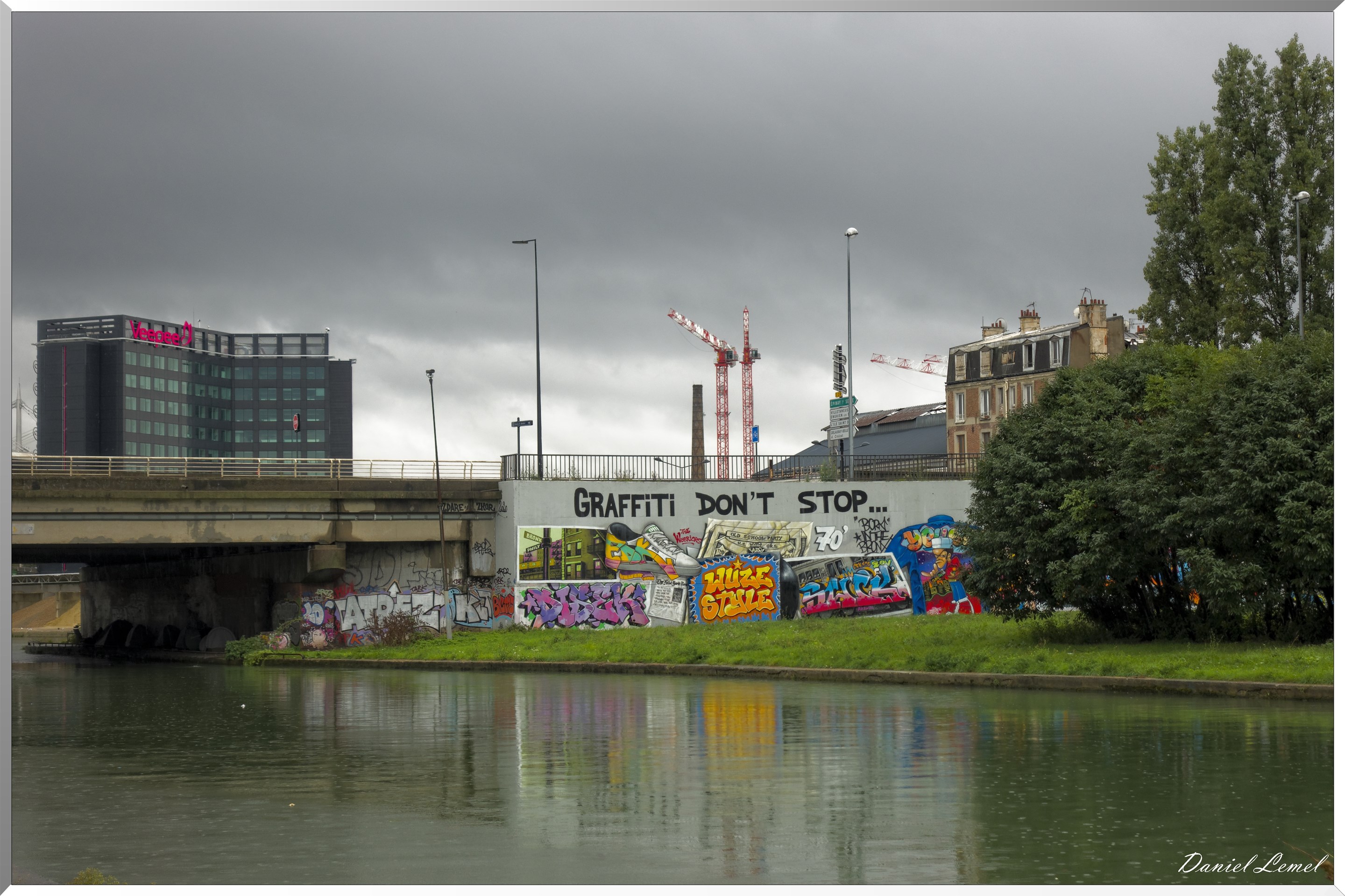 Paris- Le canal St-Denis, le canal St-Martin