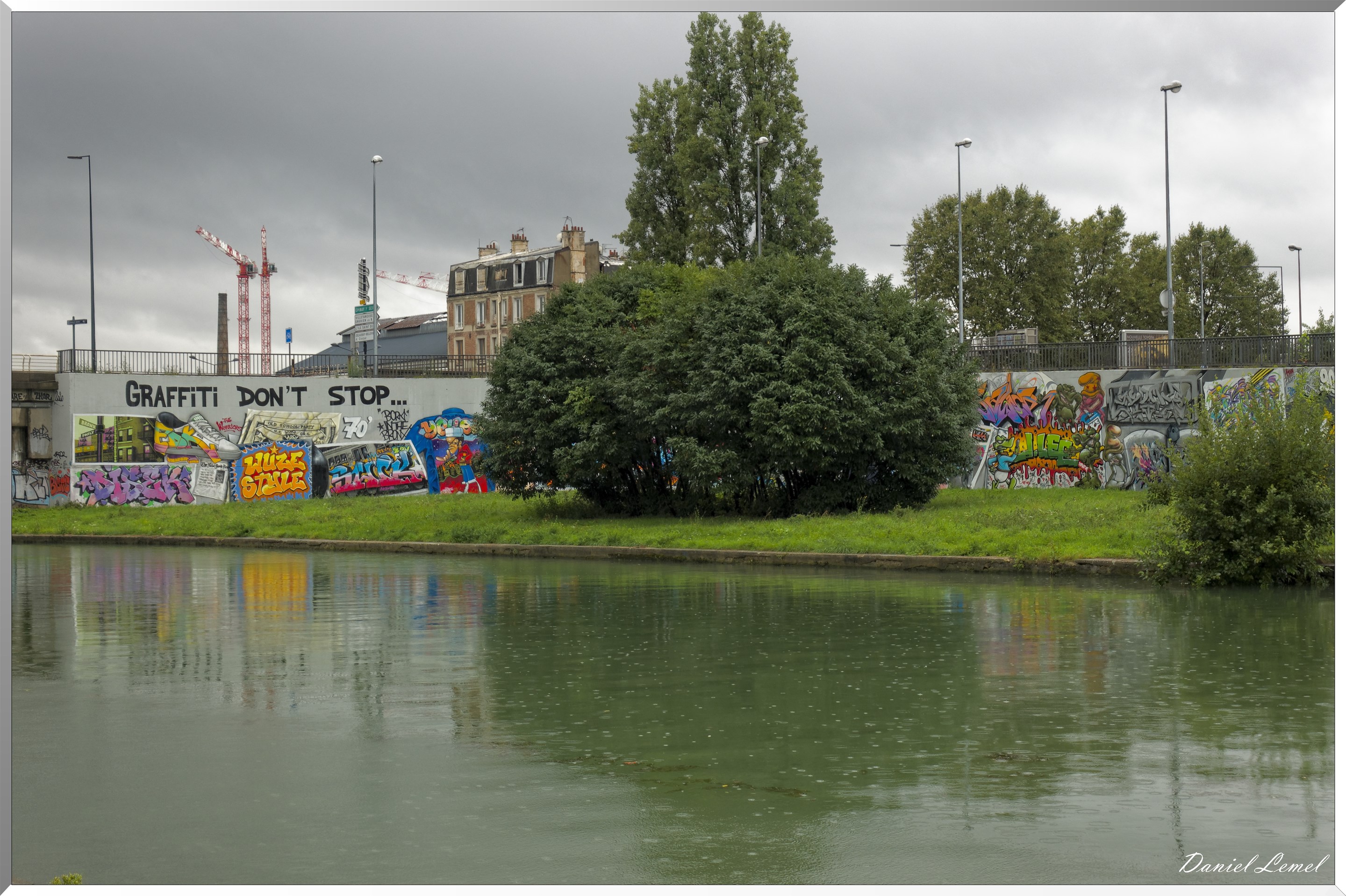 Paris- Le canal St-Denis, le canal St-Martin