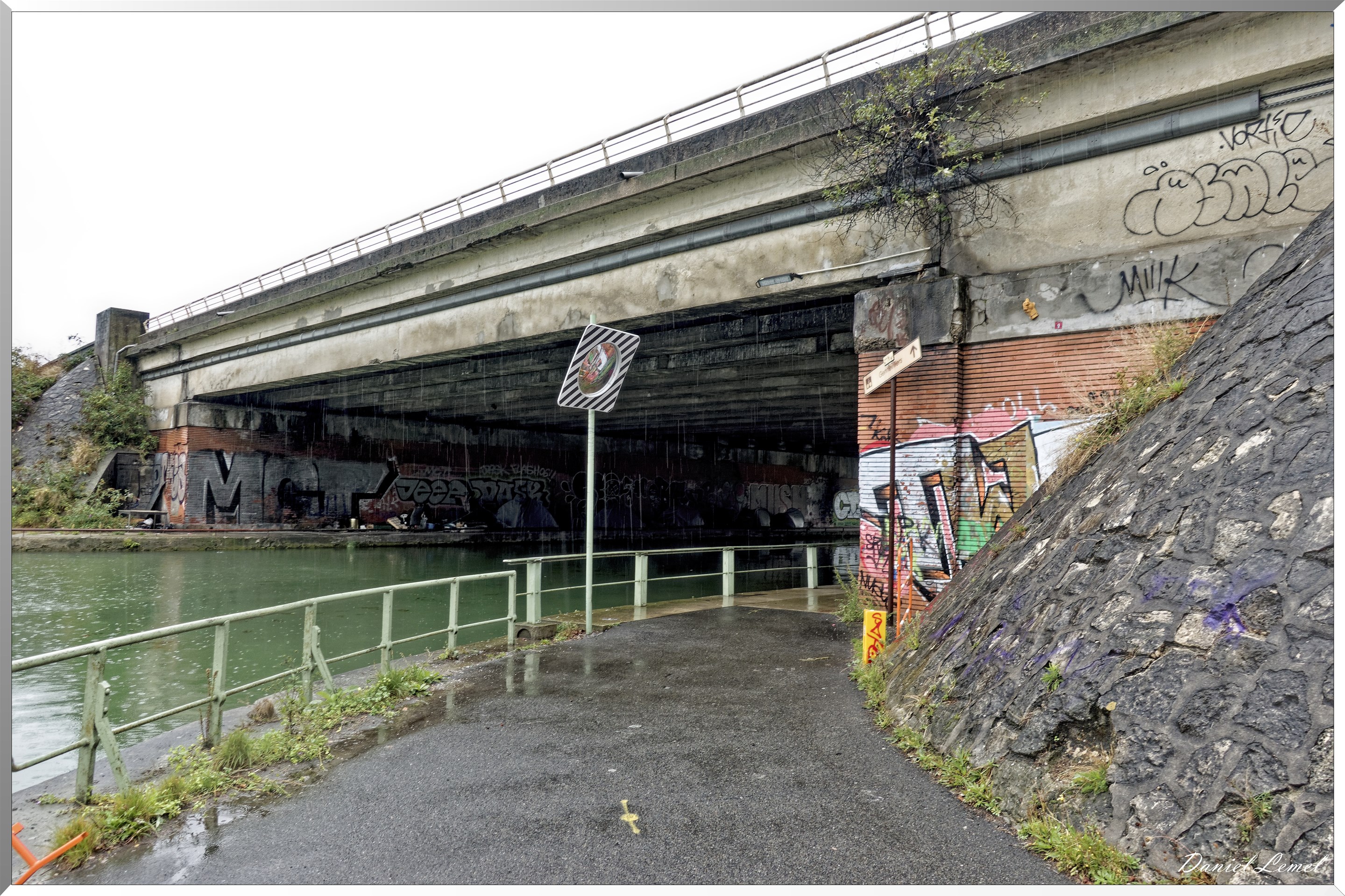 Paris- Le canal St-Denis, le canal St-Martin