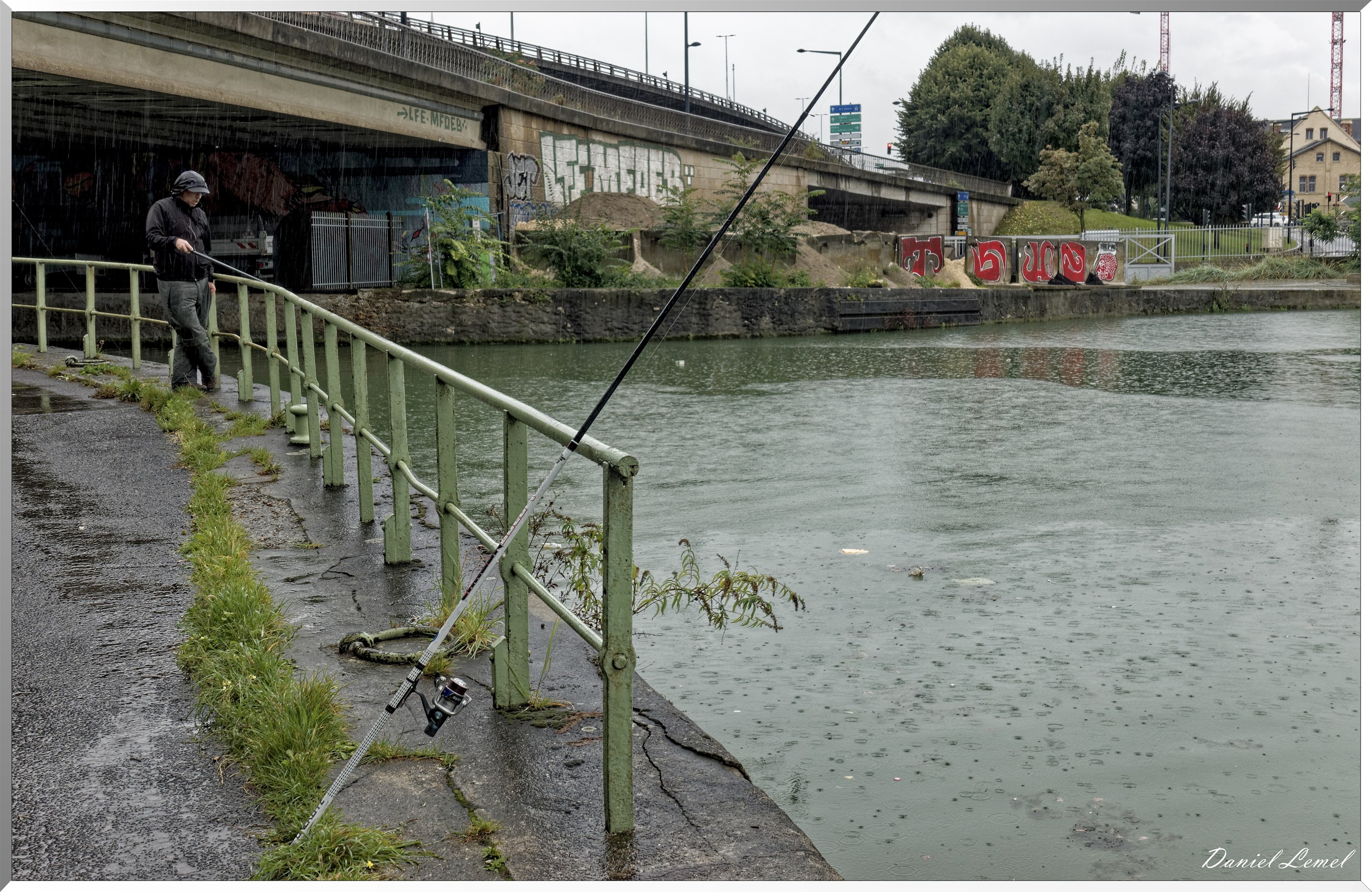 Paris- Le canal St-Denis, le canal St-Martin