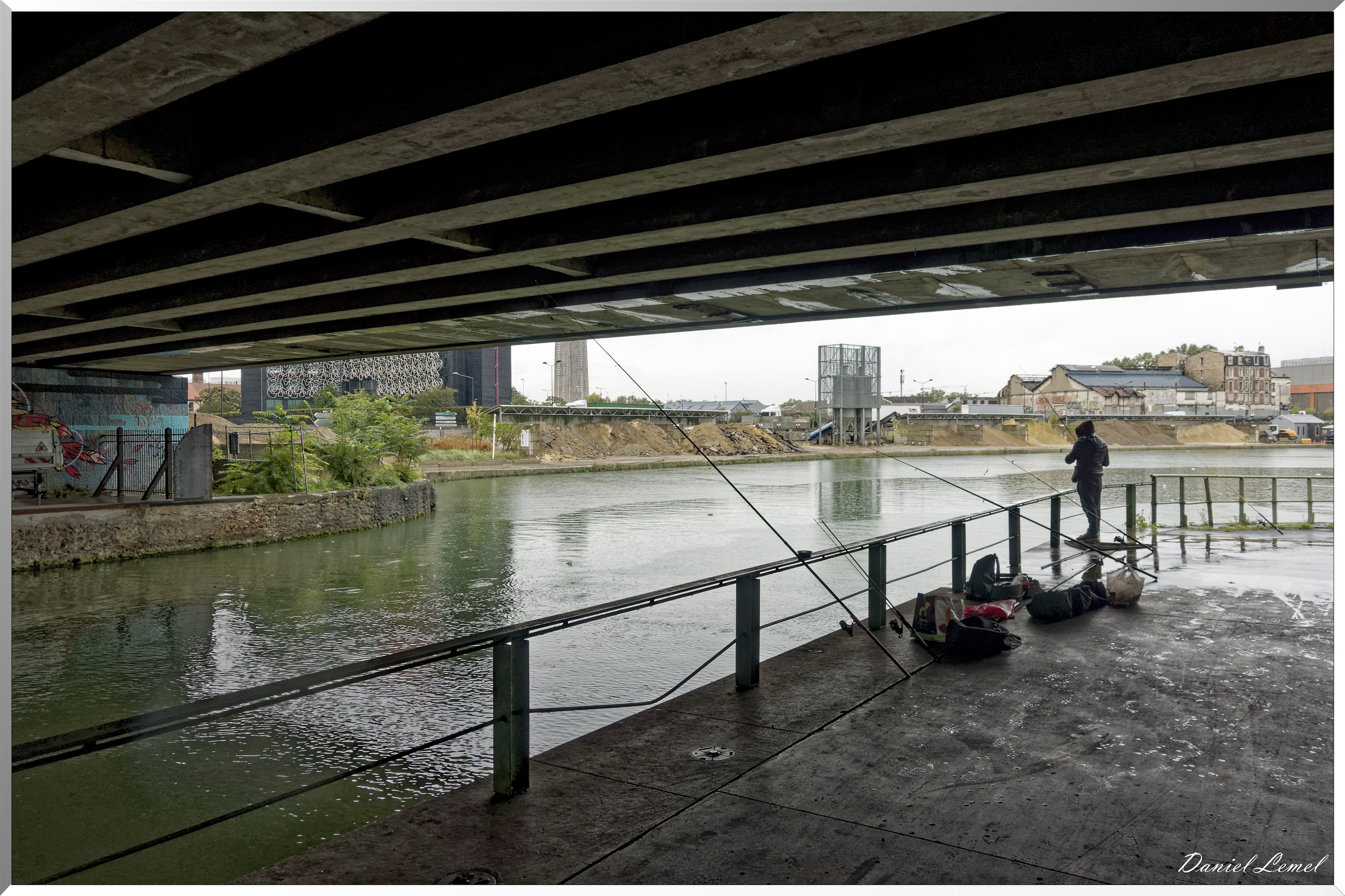 Paris- Le canal St-Denis, le canal St-Martin