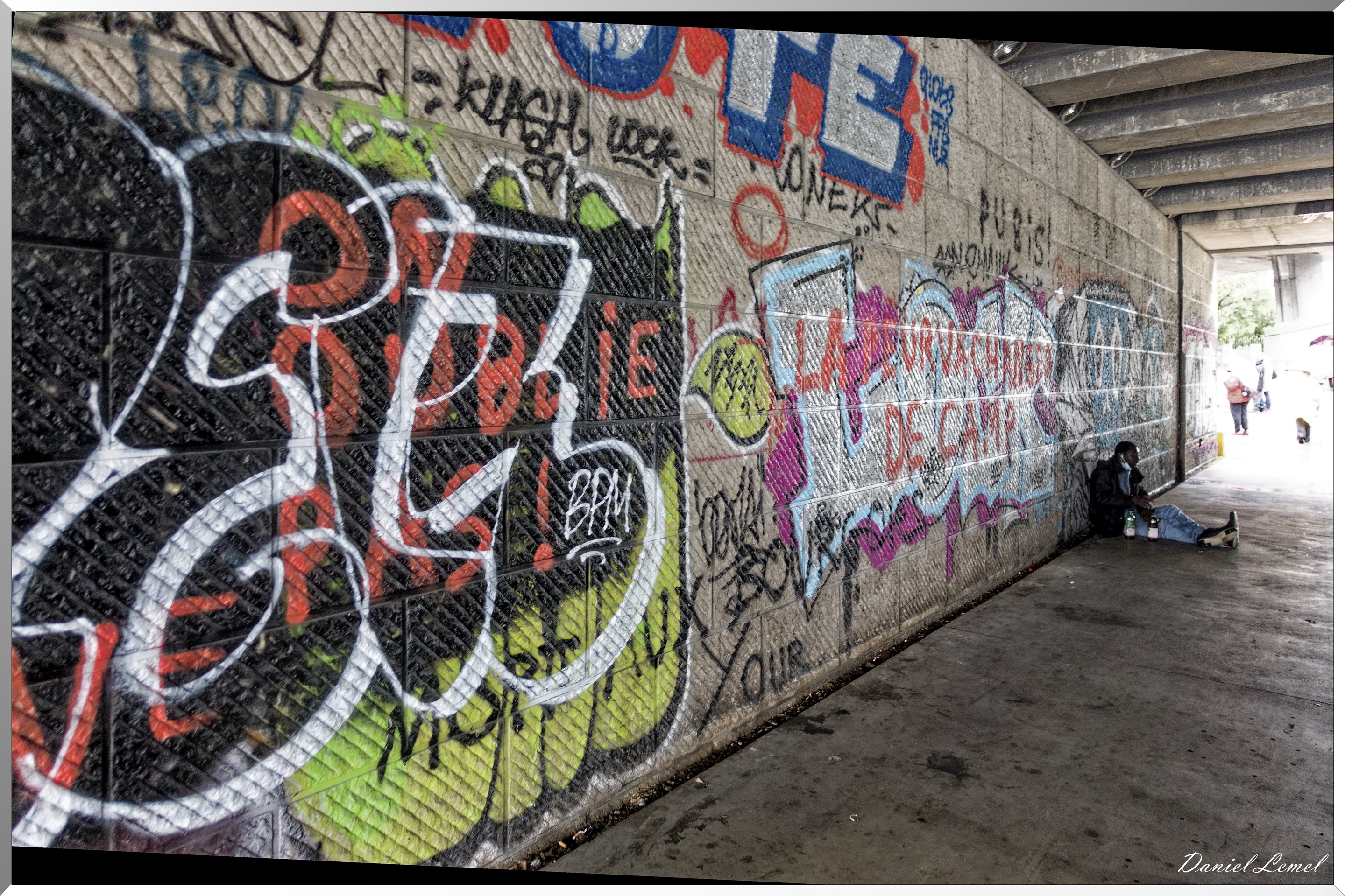 Paris- Le canal St-Denis, le canal St-Martin