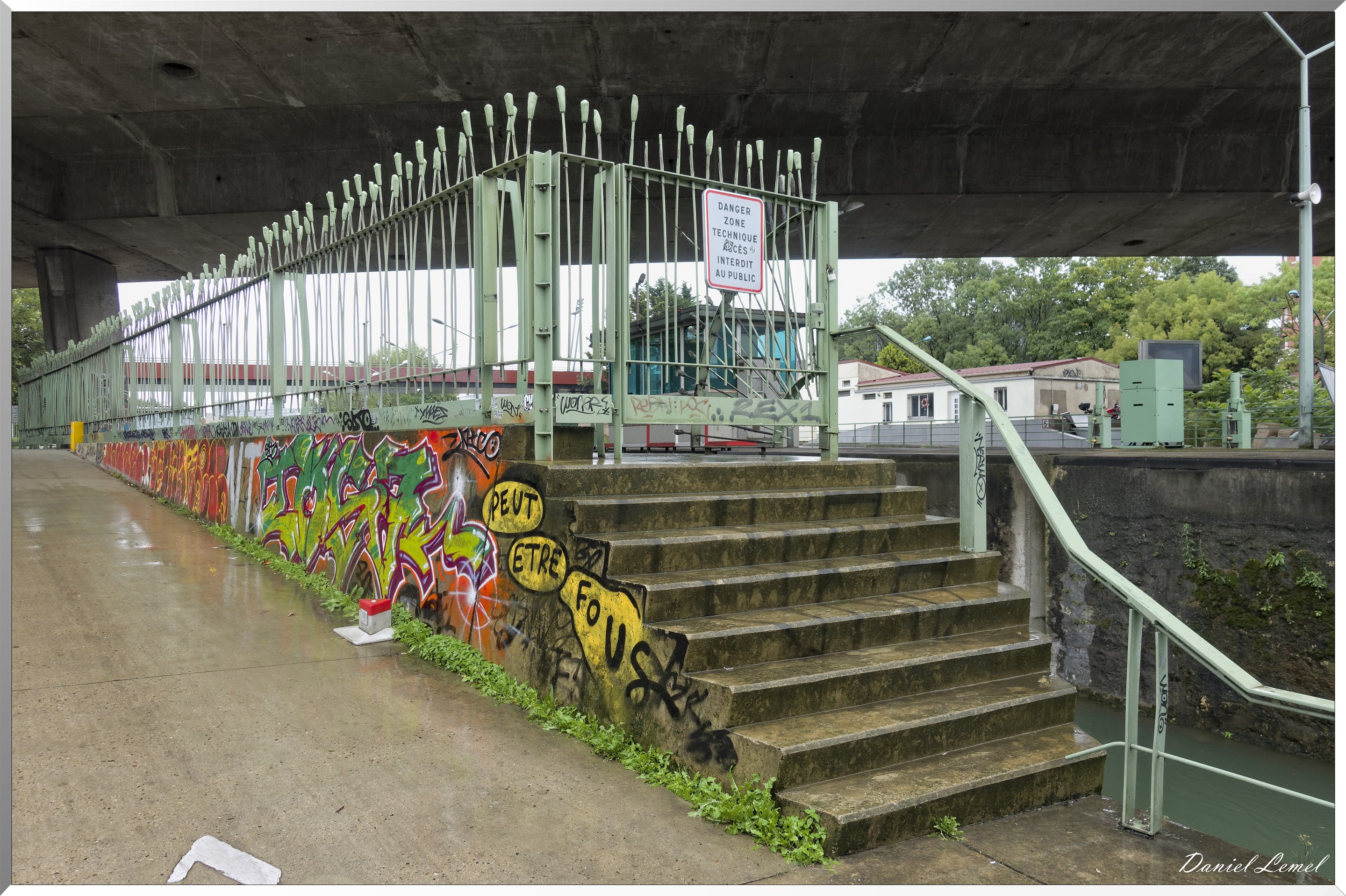 Paris- Le canal St-Denis, le canal St-Martin