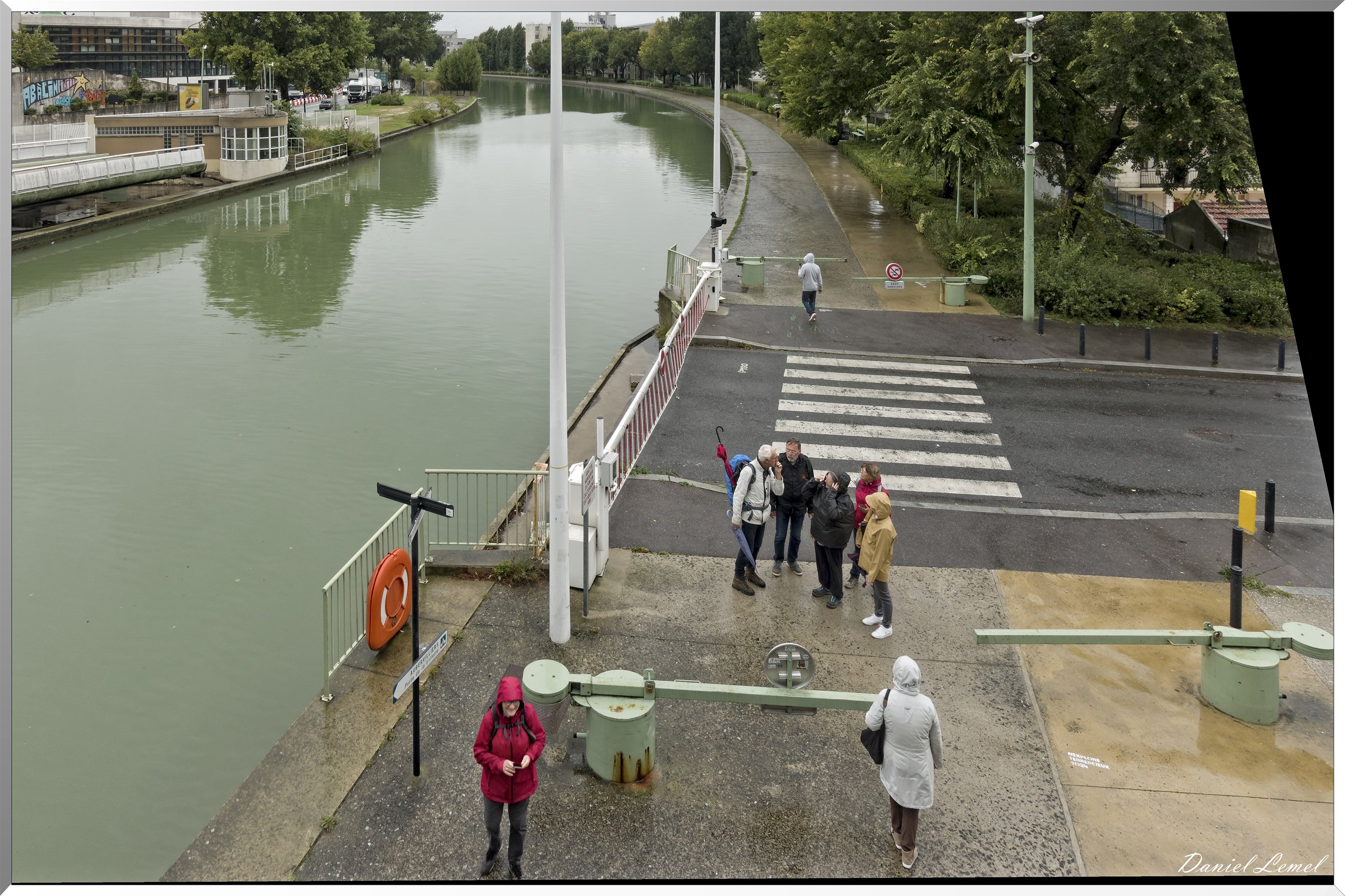 Paris- Le canal St-Denis, le canal St-Martin