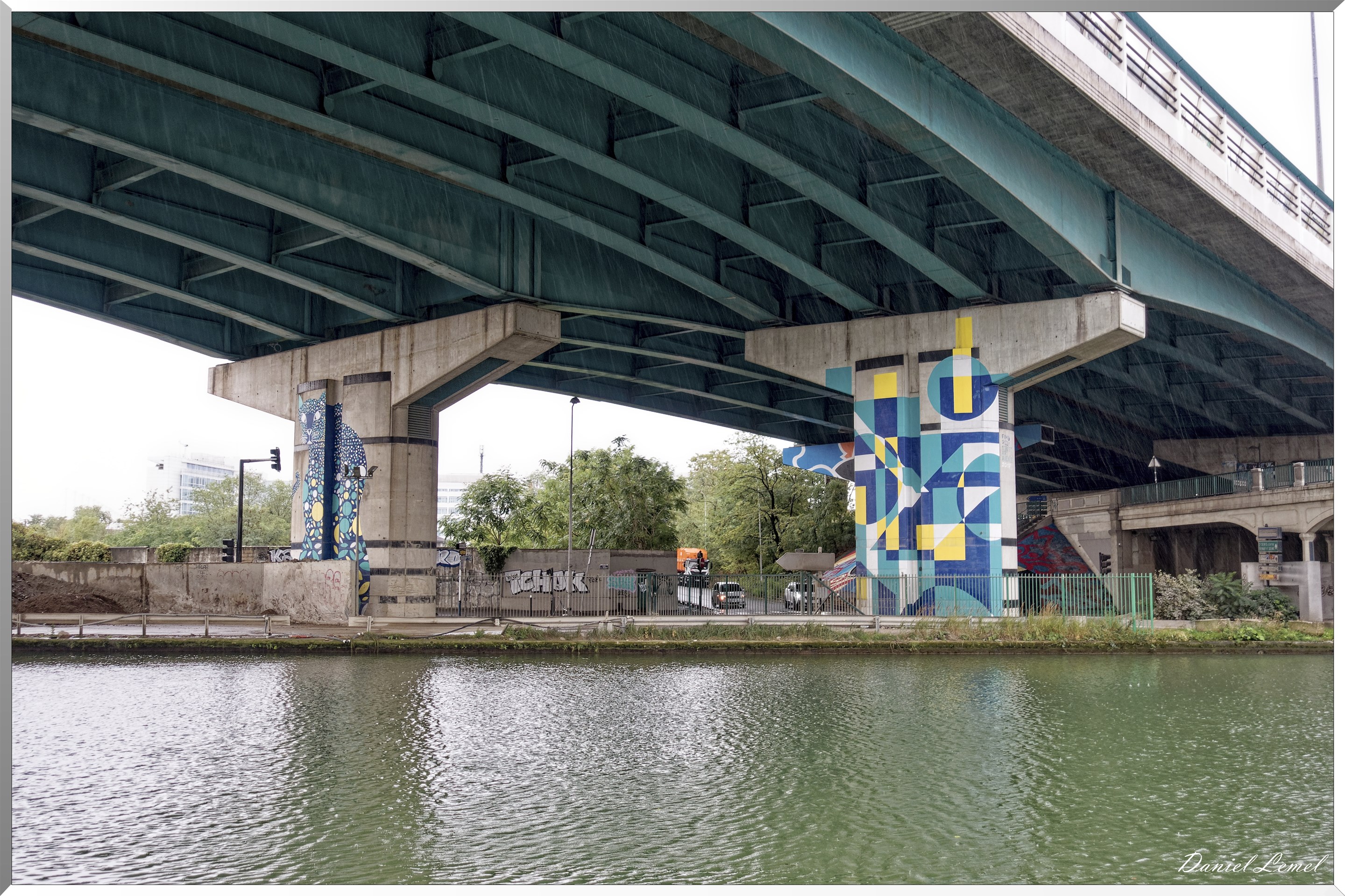Paris- Le canal St-Denis, le canal St-Martin