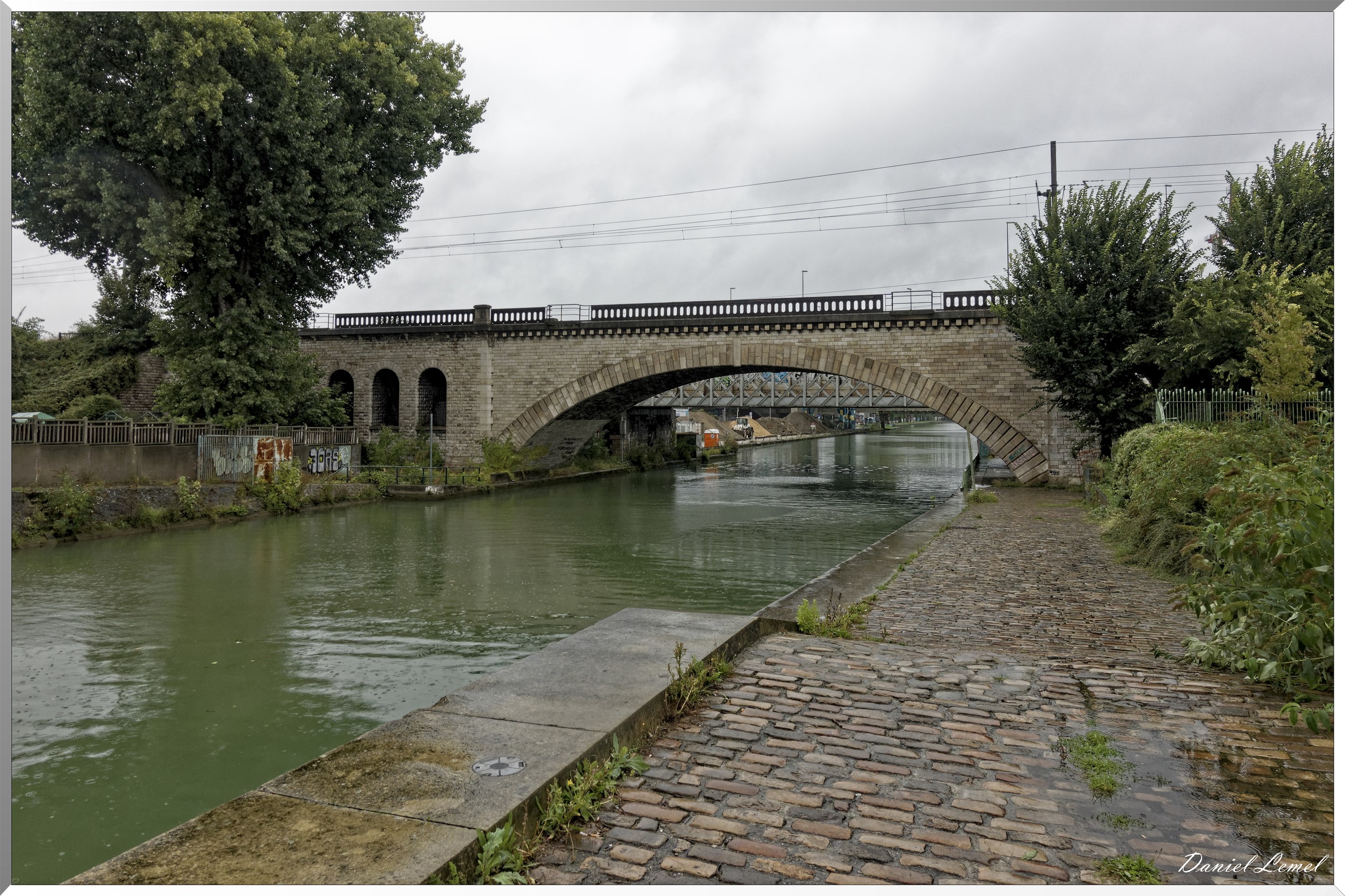 Paris- Le canal St-Denis, le canal St-Martin