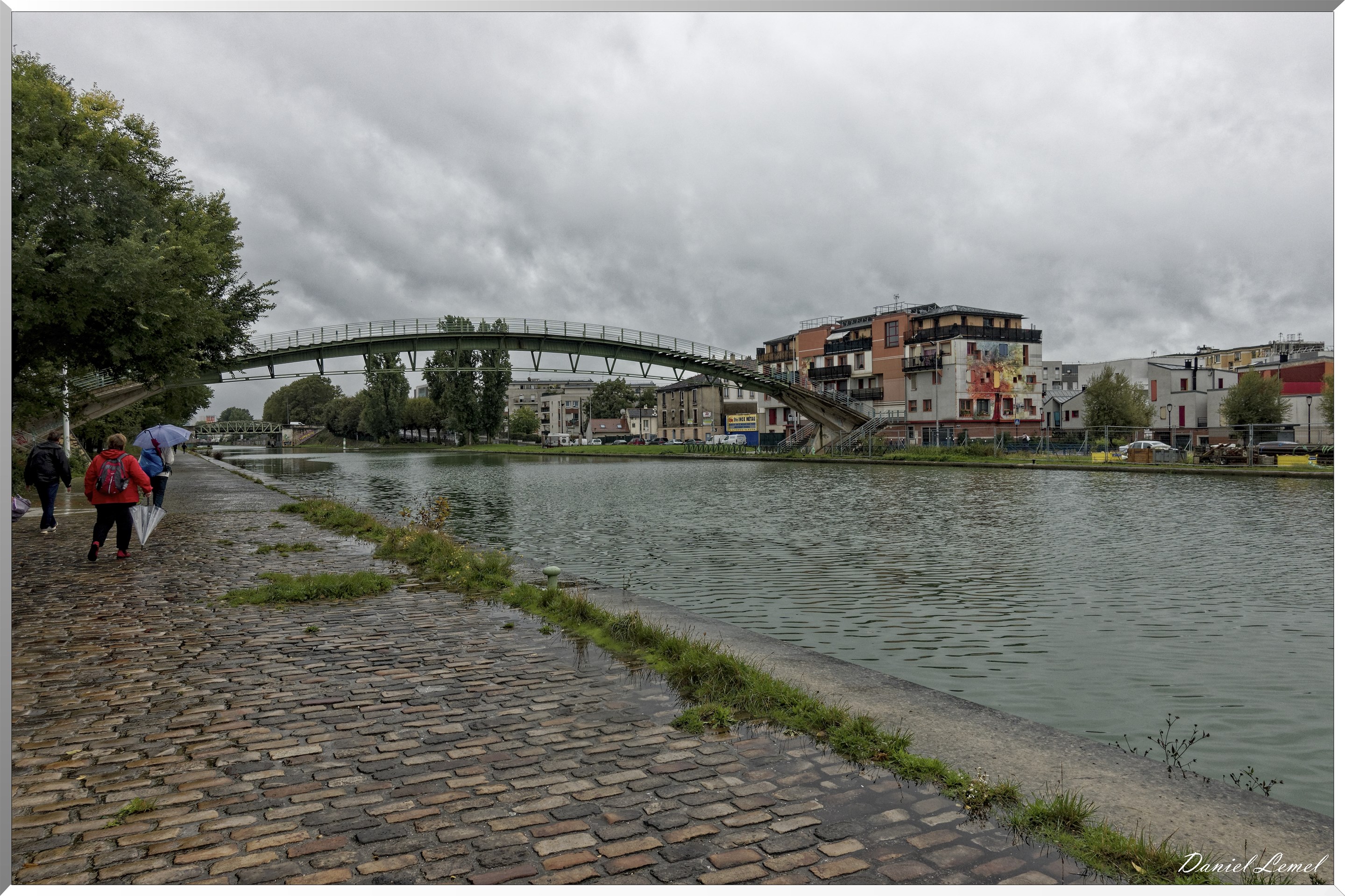 Paris- Le canal St-Denis, le canal St-Martin