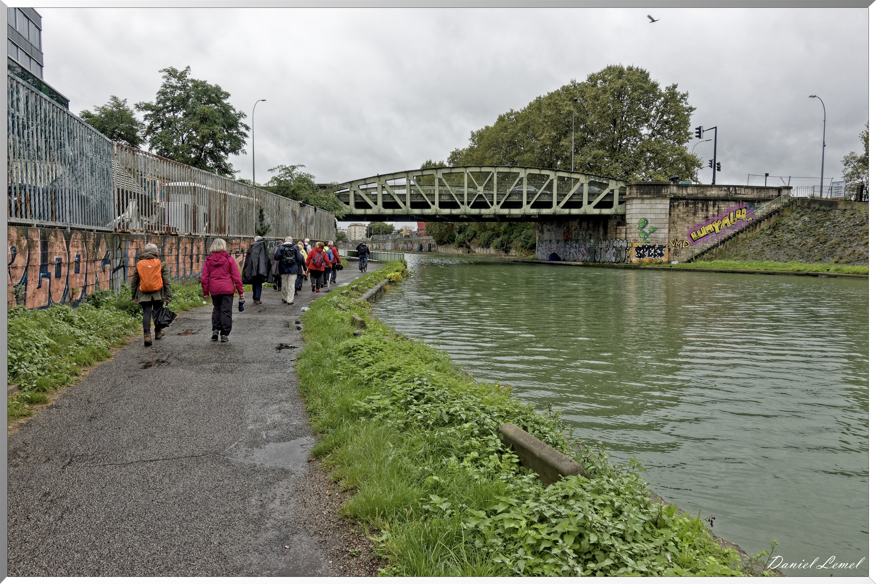 Paris- Le canal St-Denis, le canal St-Martin