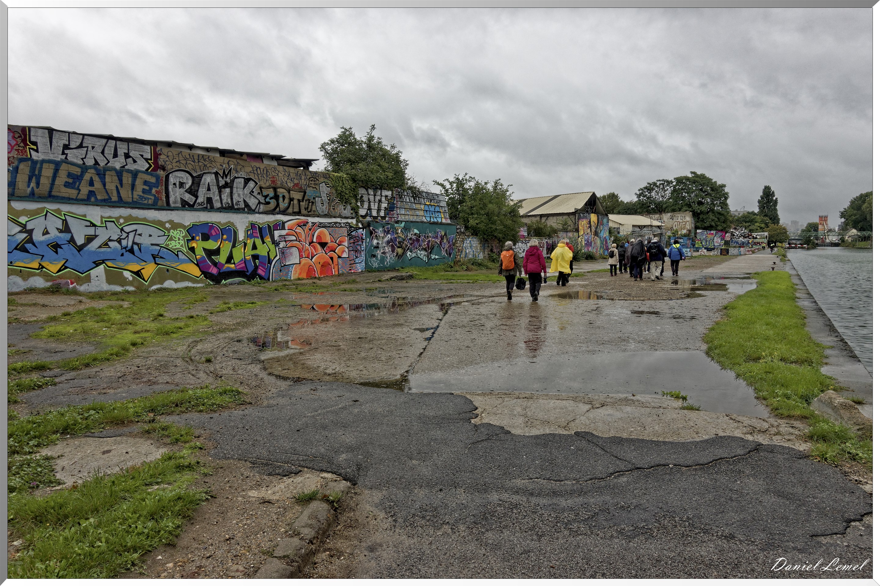 Paris- Le canal St-Denis, le canal St-Martin