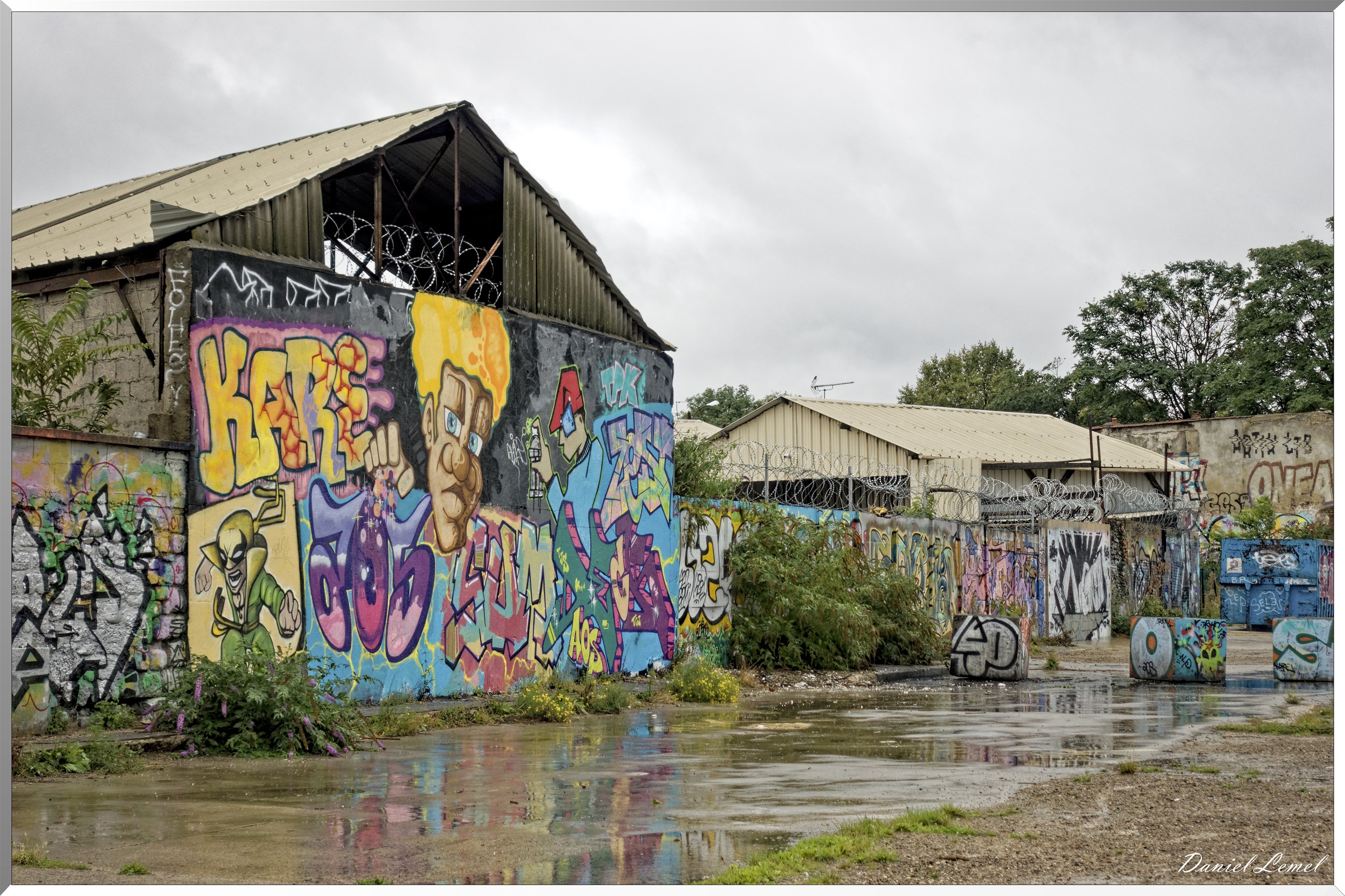 Paris- Le canal St-Denis, le canal St-Martin