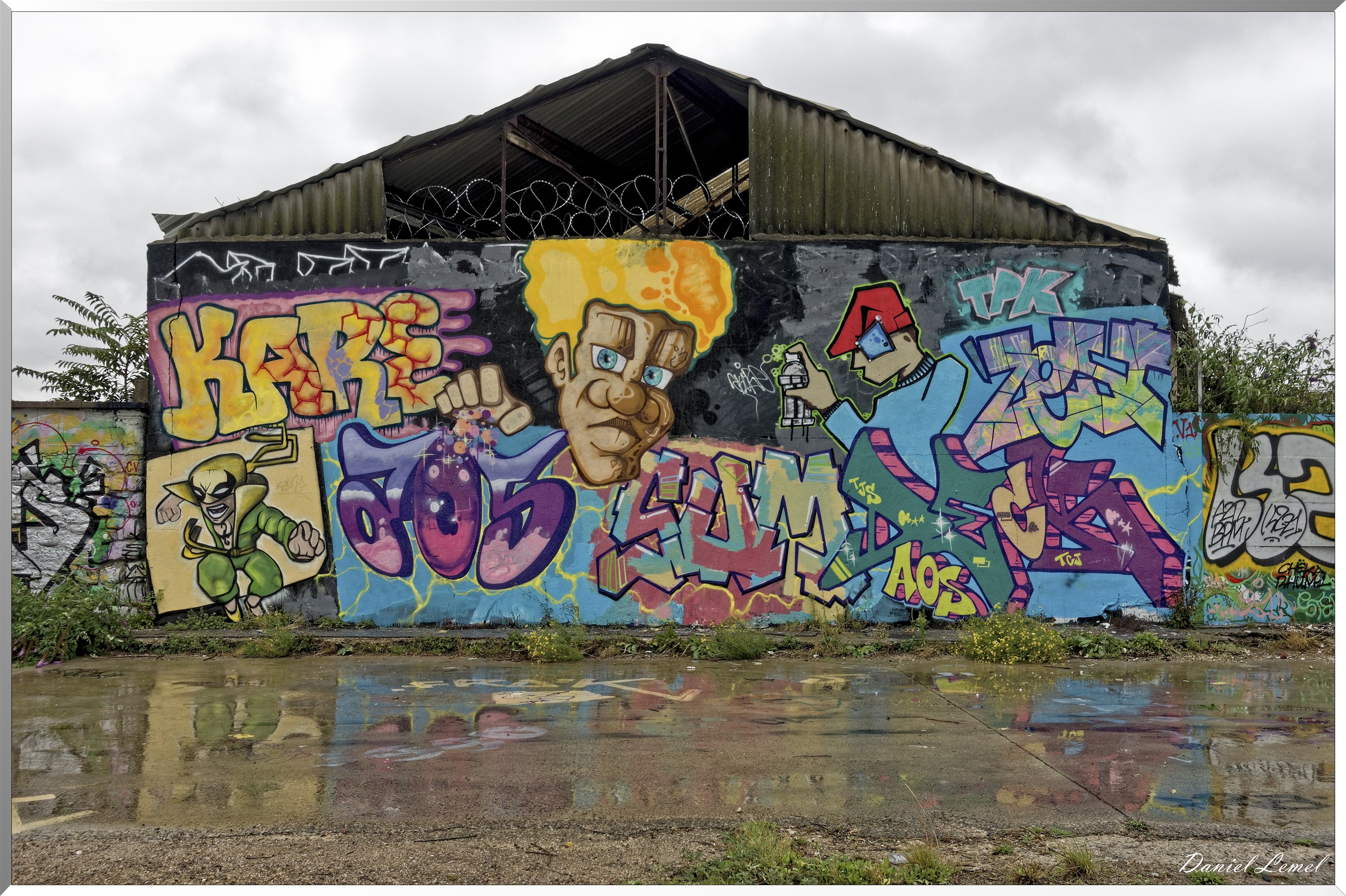 Paris- Le canal St-Denis, le canal St-Martin