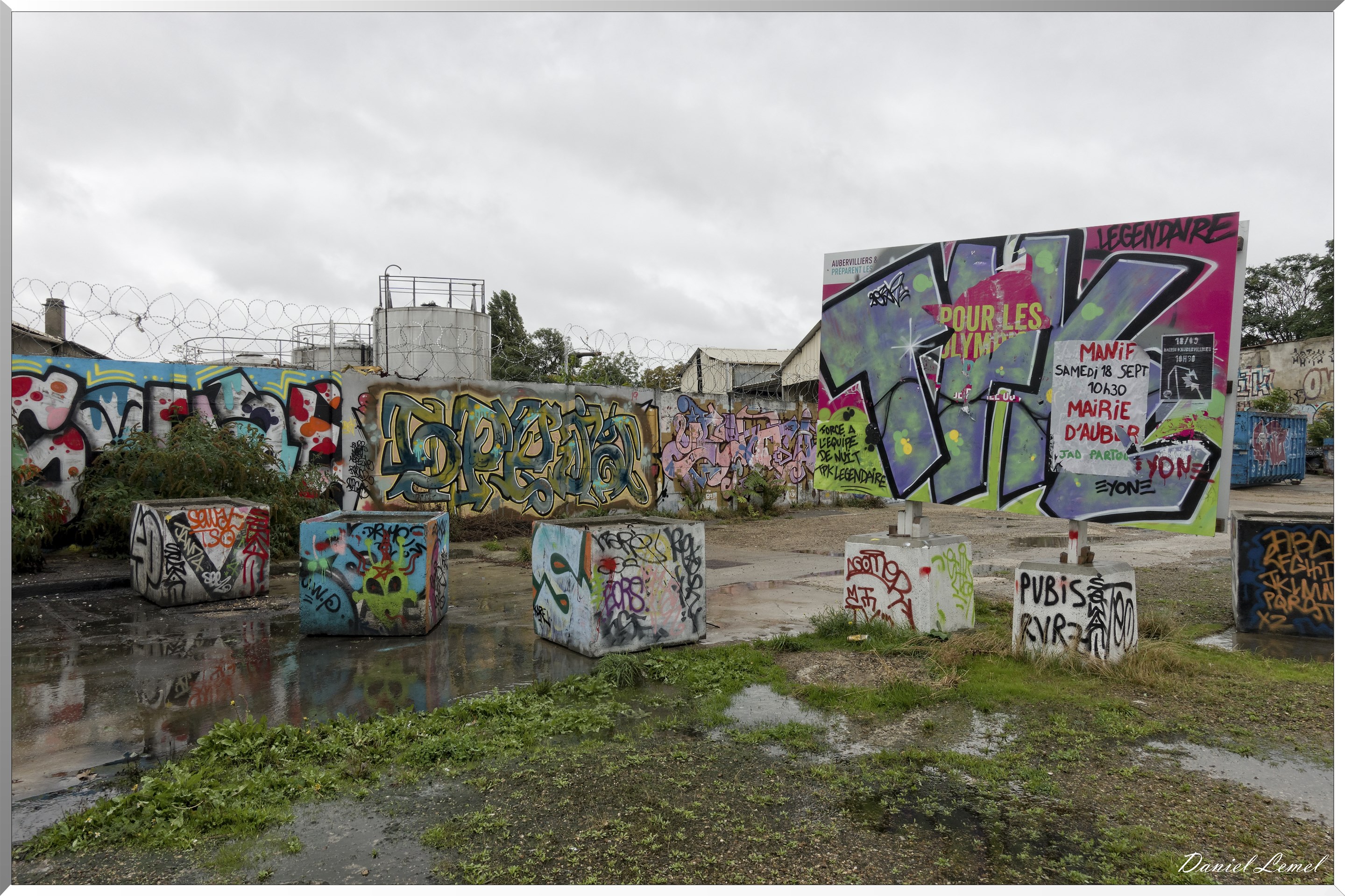 Paris- Le canal St-Denis, le canal St-Martin