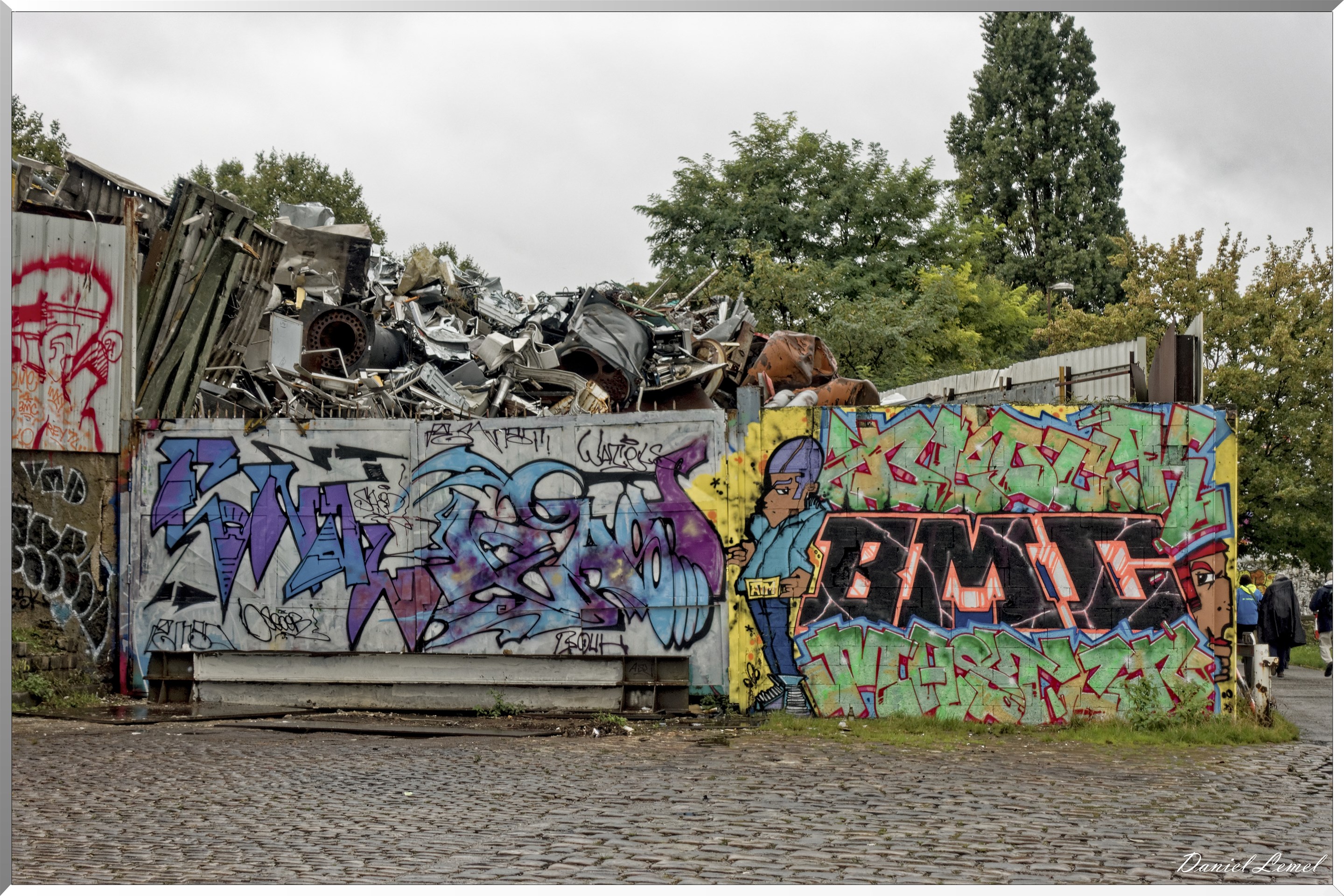 Paris- Le canal St-Denis, le canal St-Martin