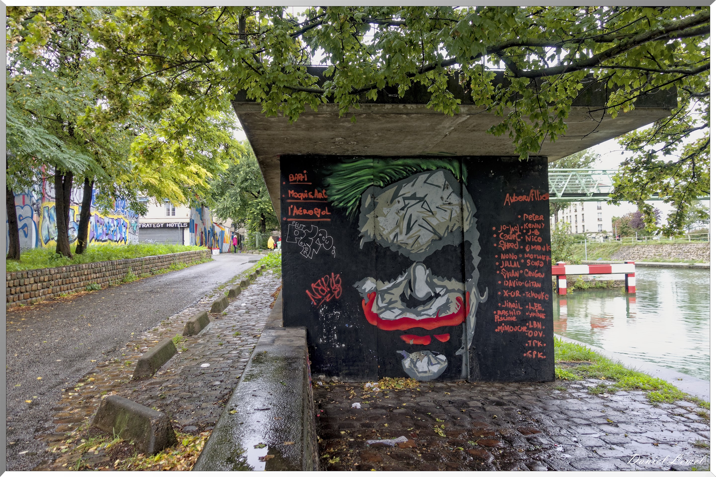 Paris- Le canal St-Denis, le canal St-Martin