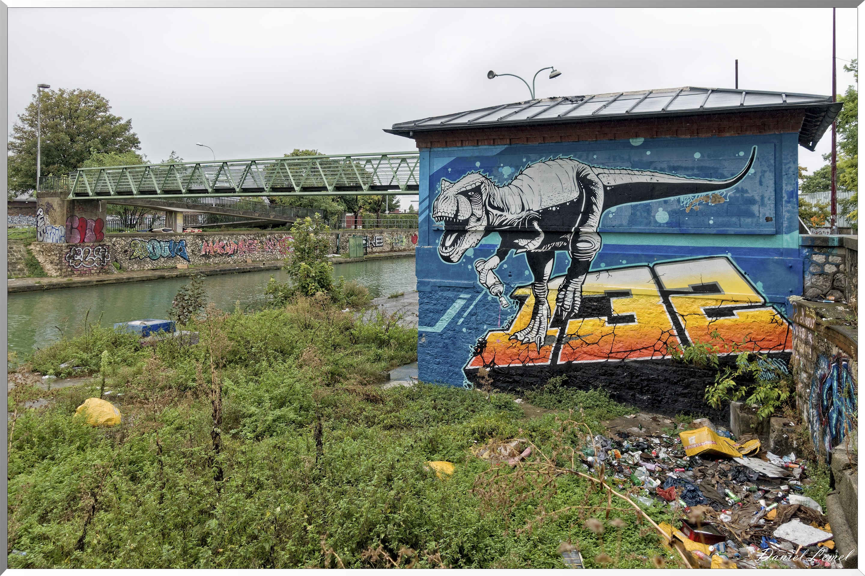 Paris- Le canal St-Denis, le canal St-Martin