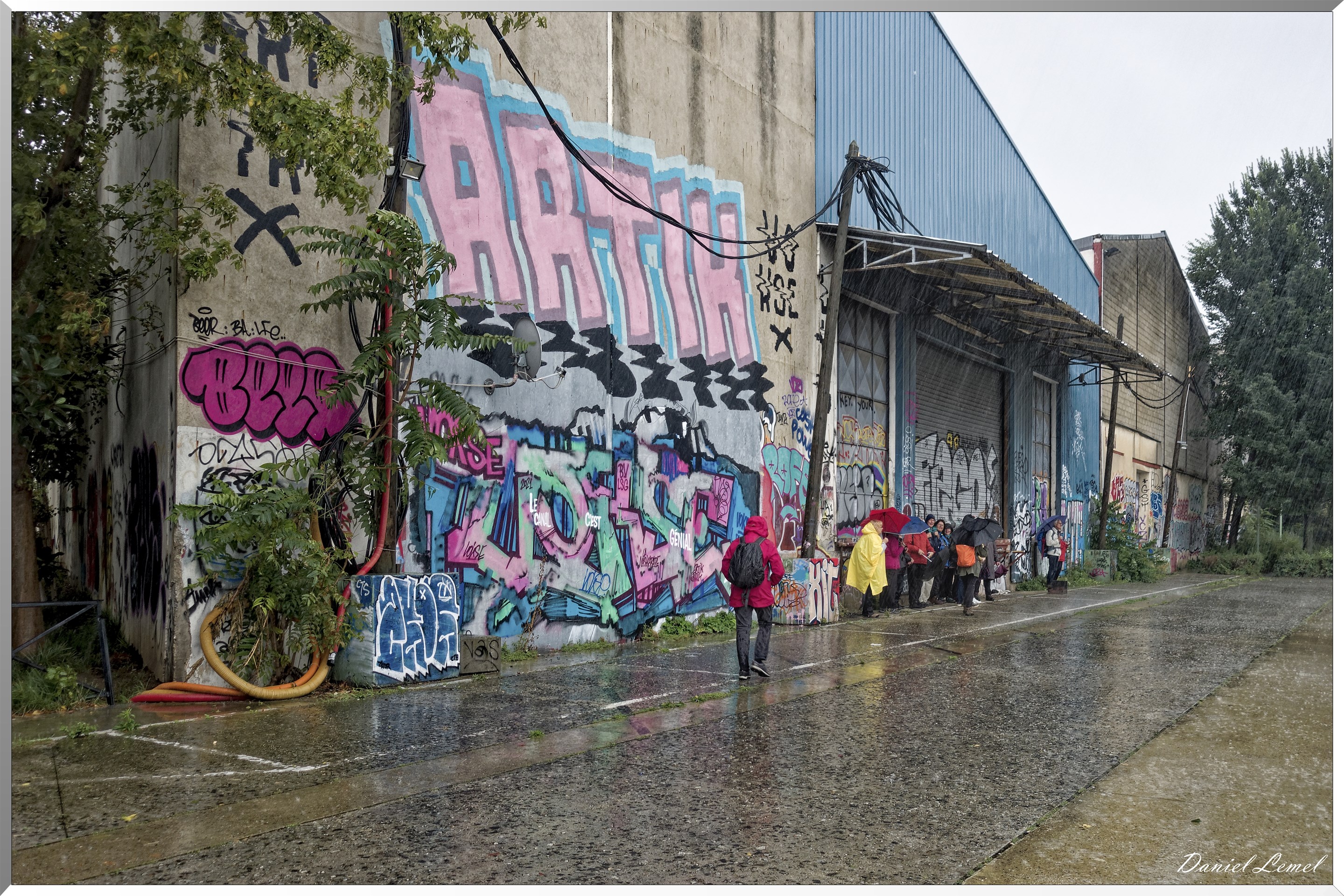 Paris- Le canal St-Denis, le canal St-Martin