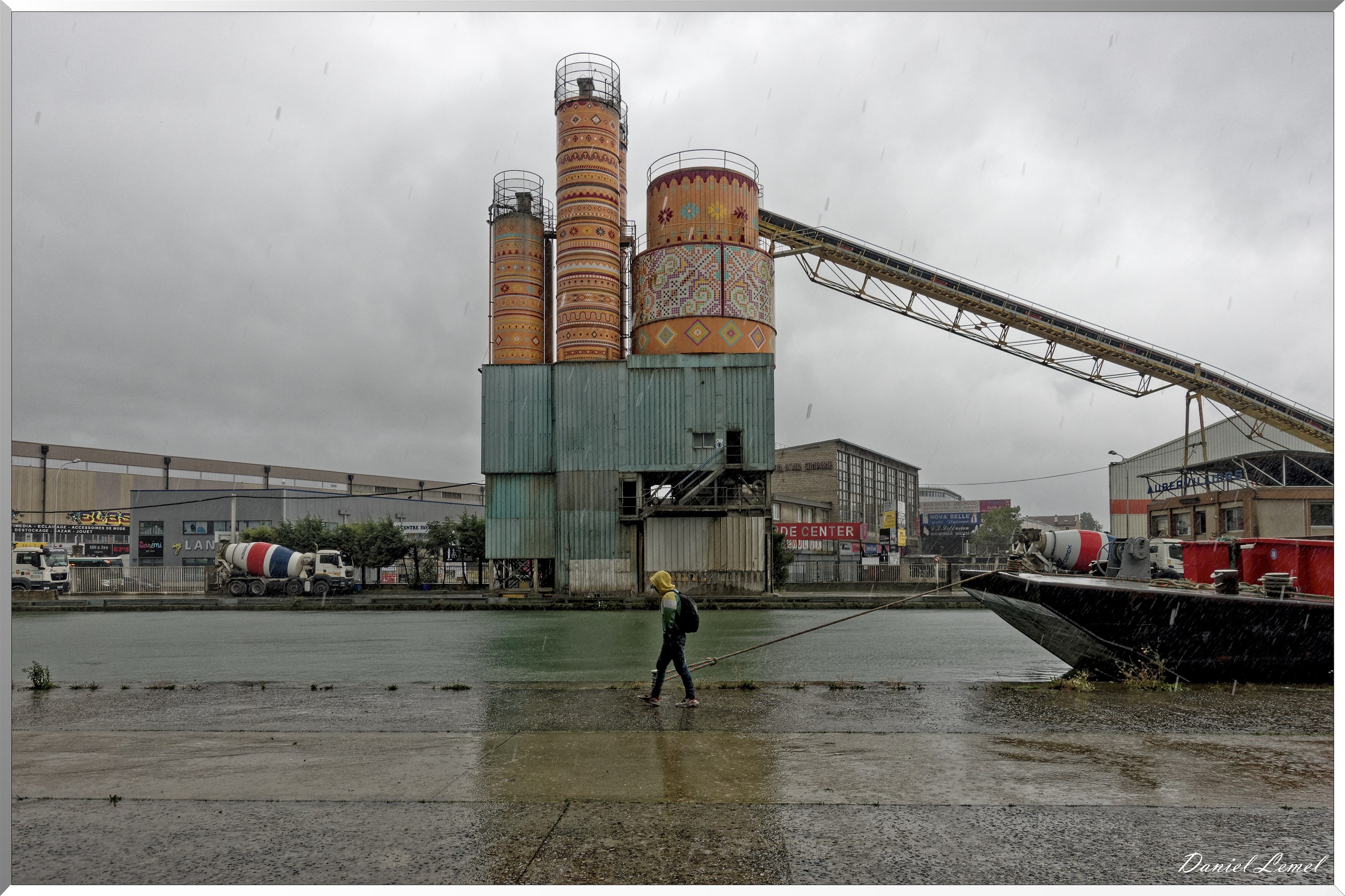 Paris- Le canal St-Denis, le canal St-Martin