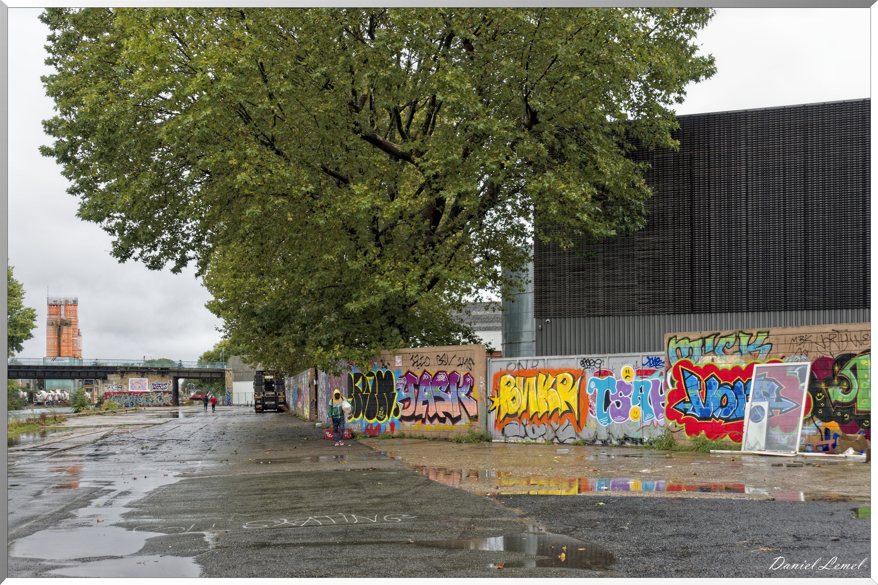 Paris- Le canal St-Denis, le canal St-Martin