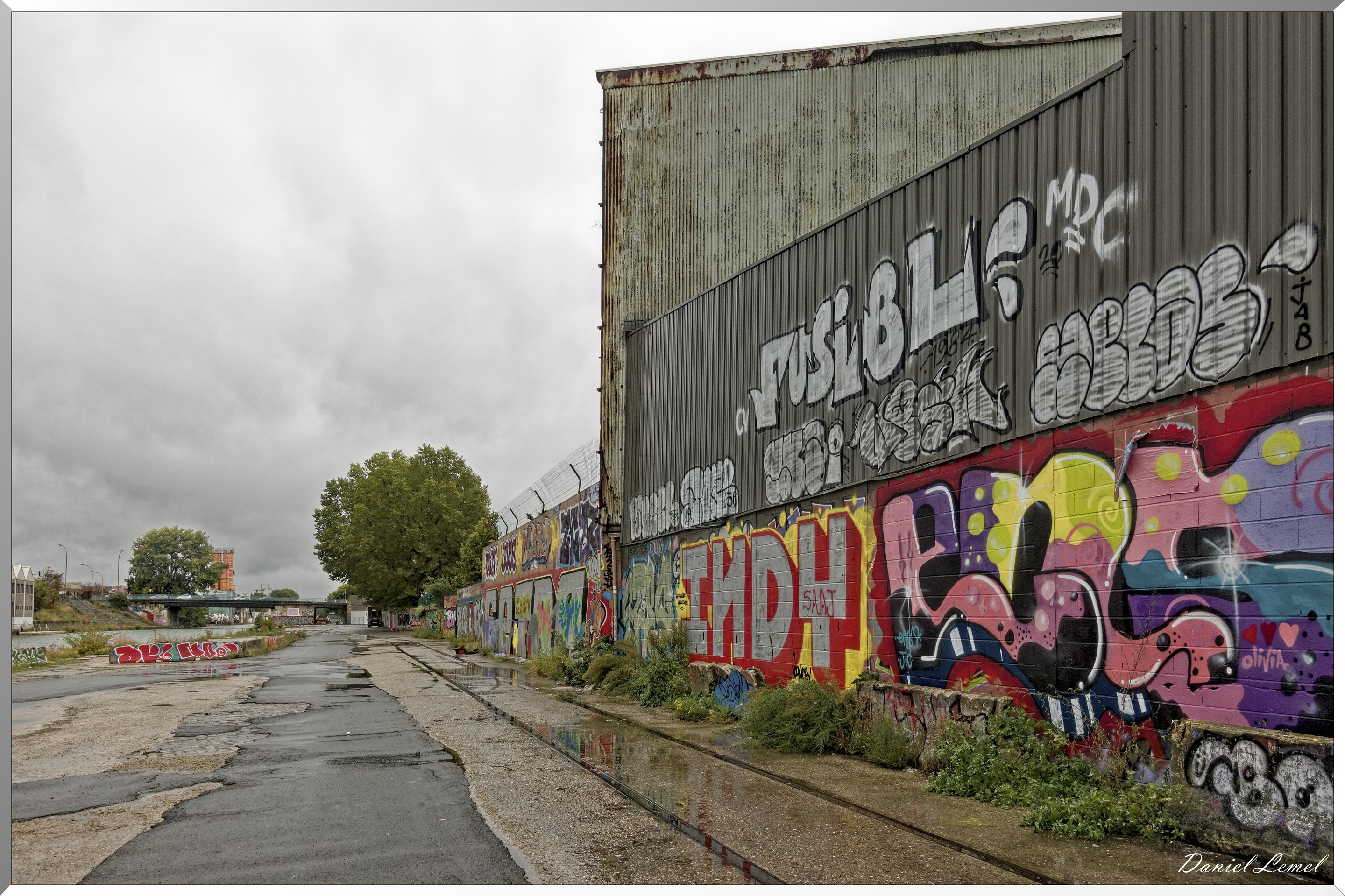 Paris- Le canal St-Denis, le canal St-Martin