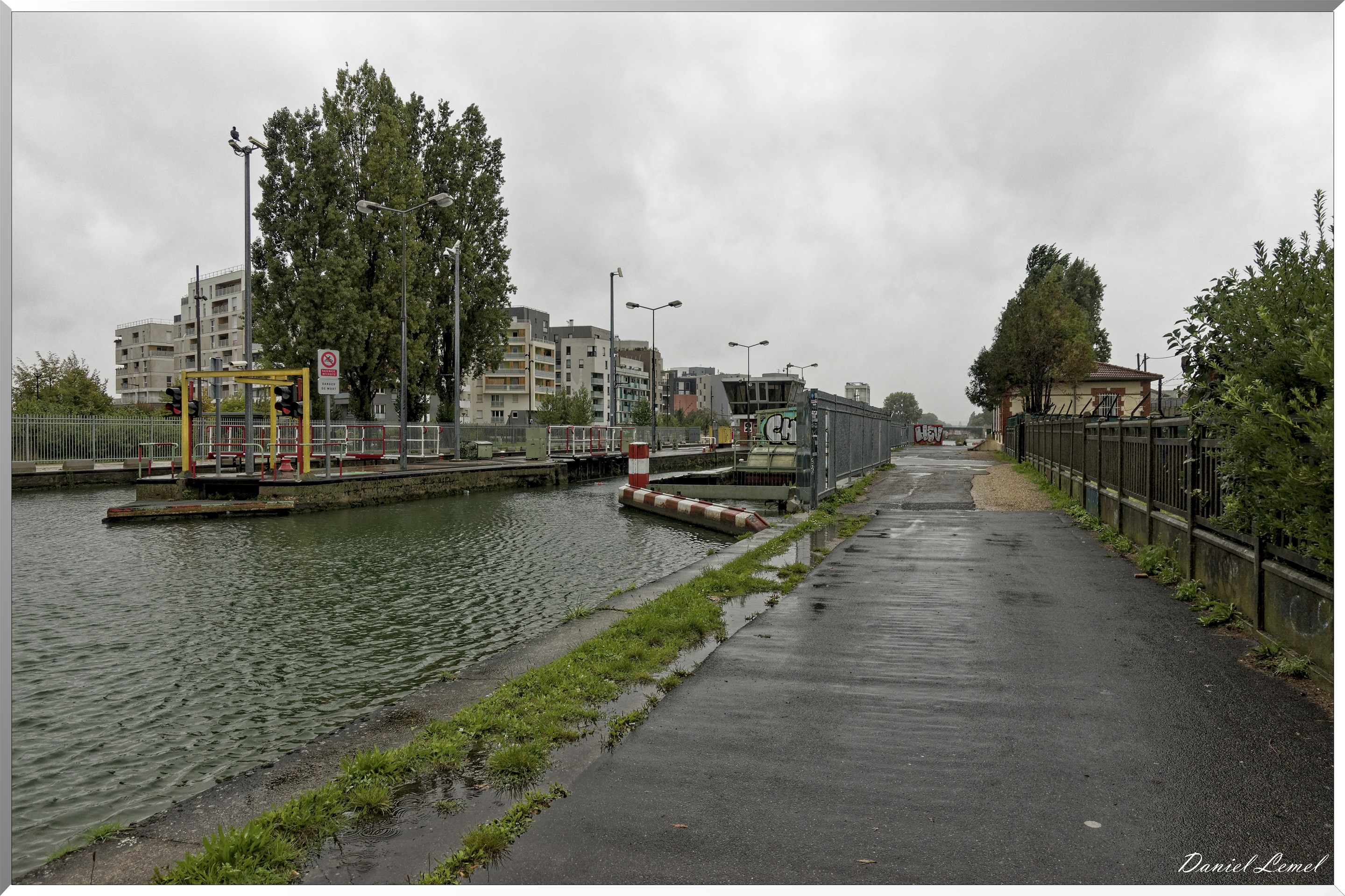 Paris- Le canal St-Denis, le canal St-Martin