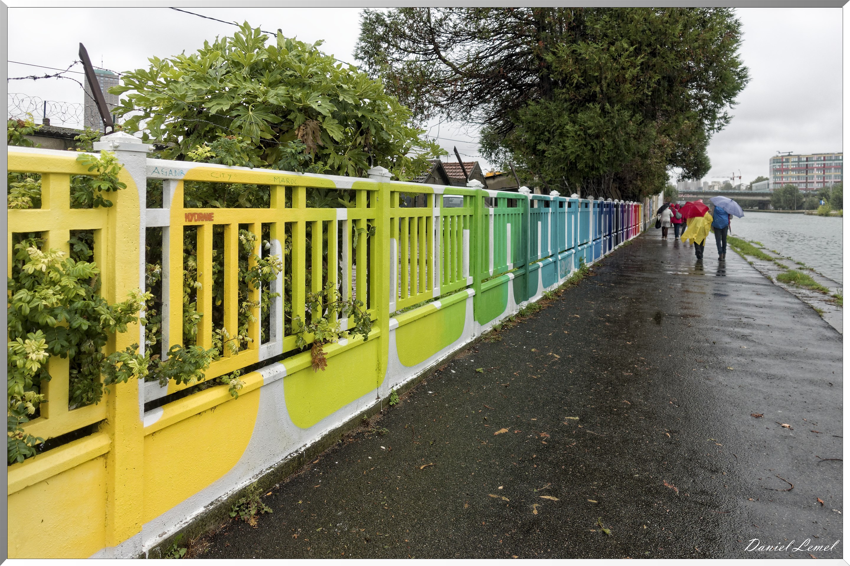 Rando sur les berges du  canal Saint-Denis