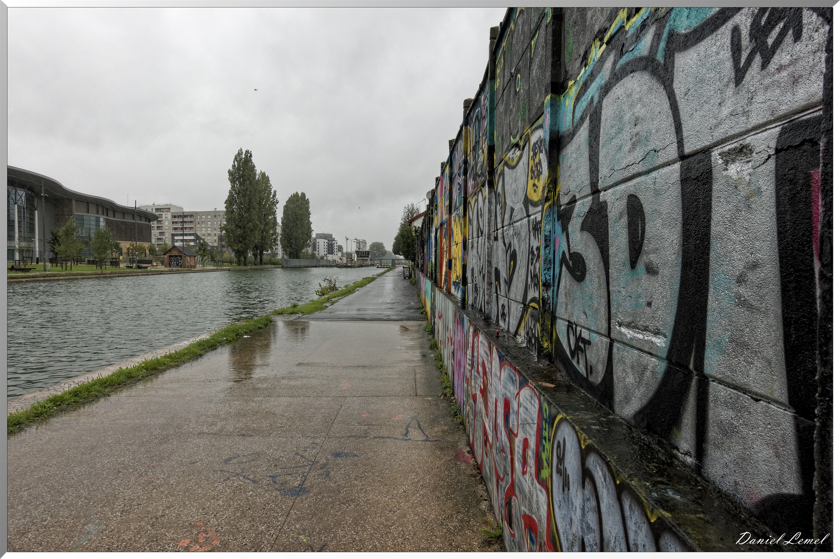Paris- Le canal St-Denis, le canal St-Martin